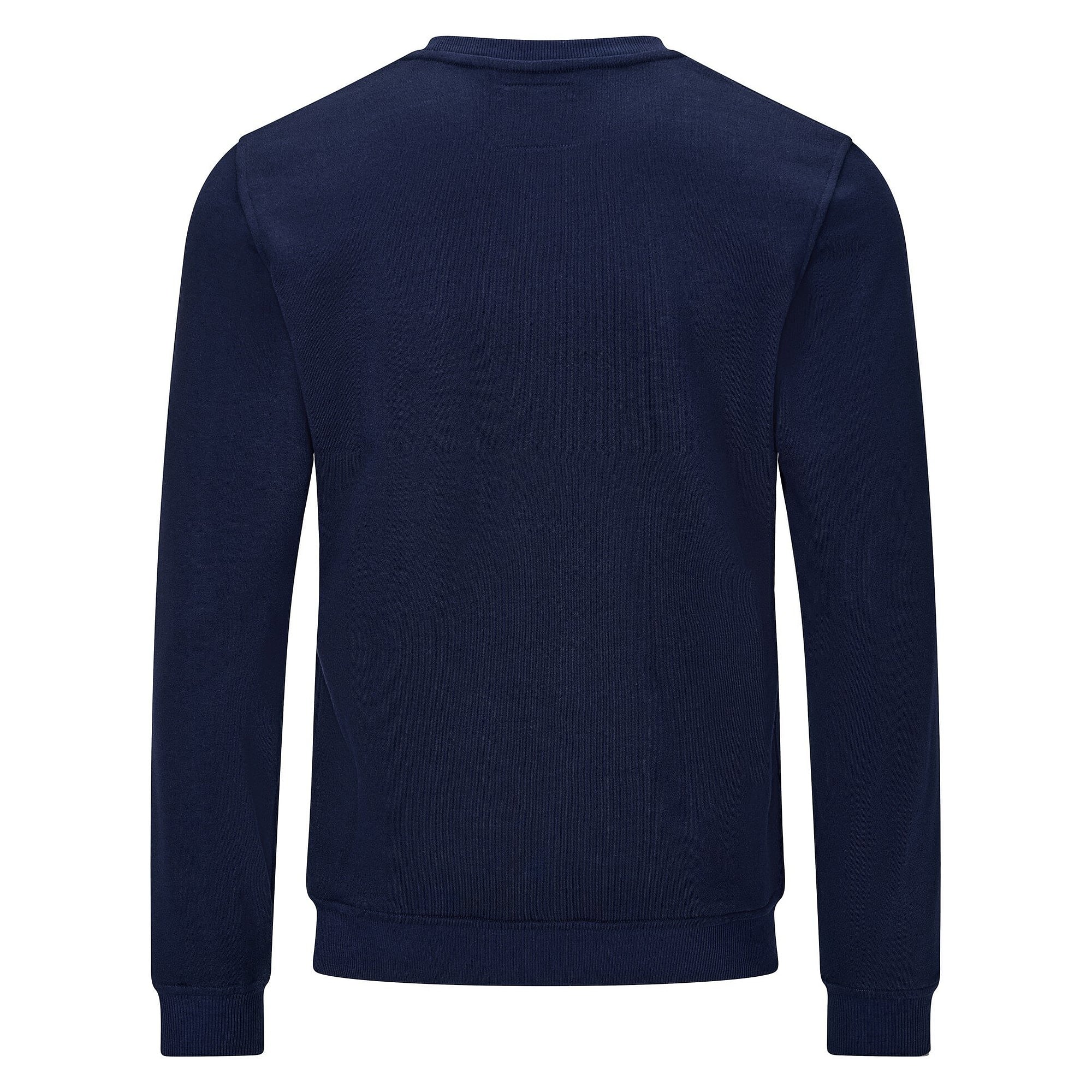 Sweat-shirt ESD col rond, 300 g/m², 10 % carbone, bleu marine, coupe confort, taille S - Safeguard SG-SS-MB-300-L10