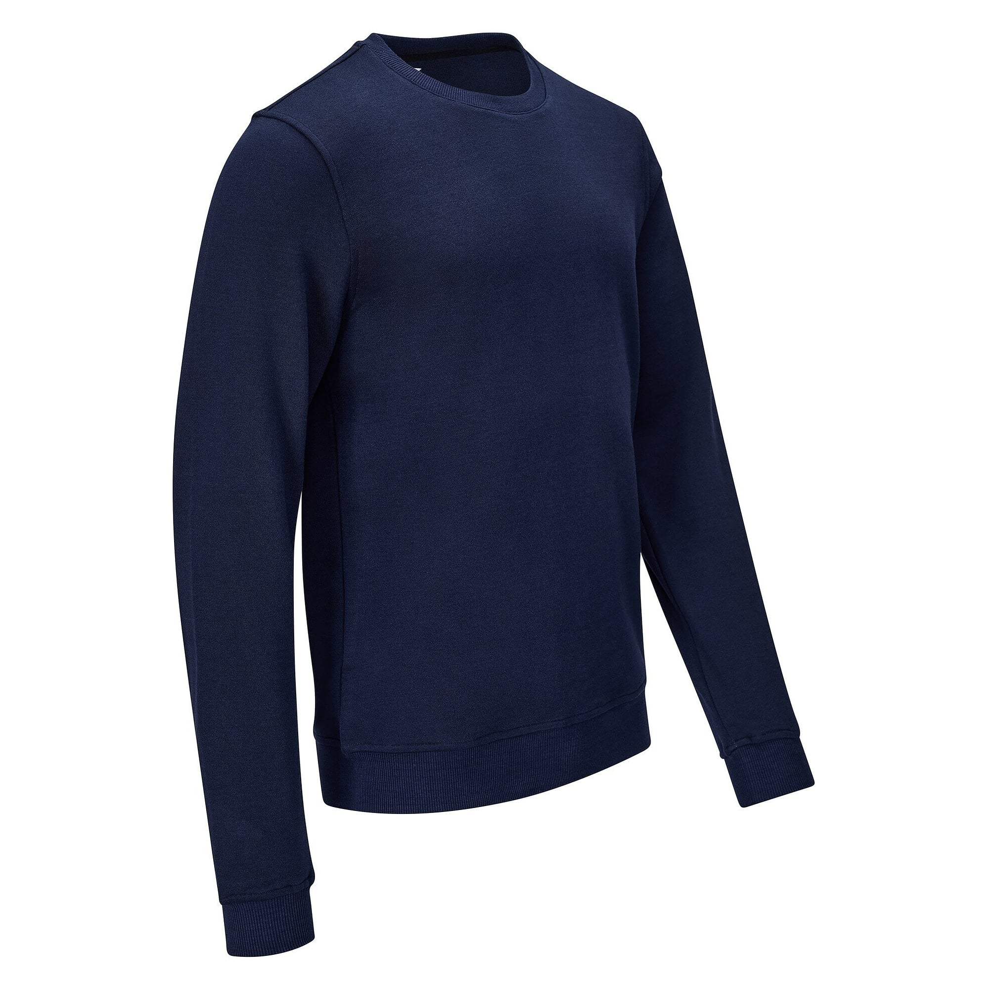Sweat-shirt ESD col rond, 300 g/m², 10 % carbone, bleu marine, coupe confort, taille 3XL - Safeguard SG-SS-MB-300-L10