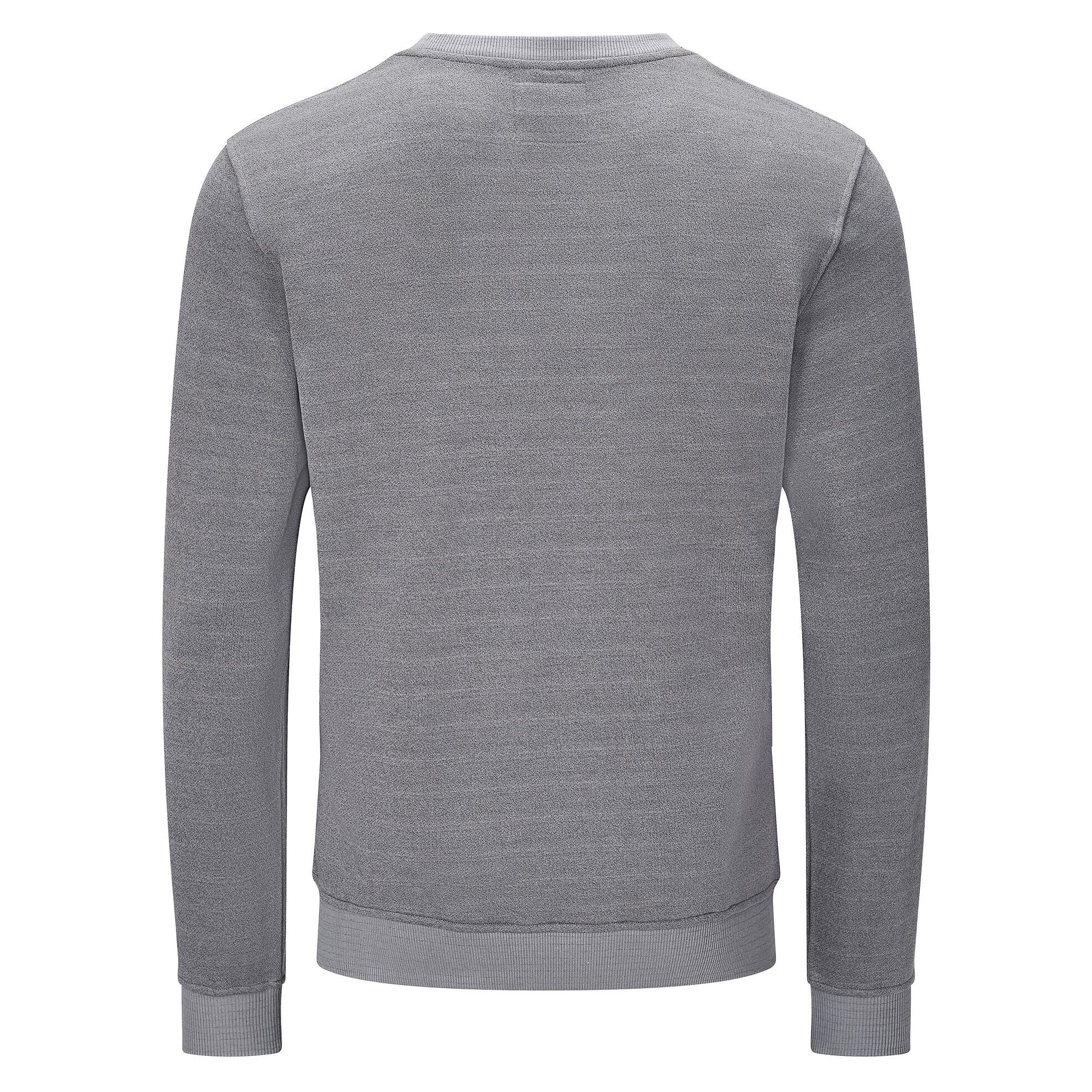 Sweat-shirt ESD col rond, 300 g/m², 10 % carbone, gris, coupe confort, taille 4XL - Safeguard SG-SS-GR-300-L10