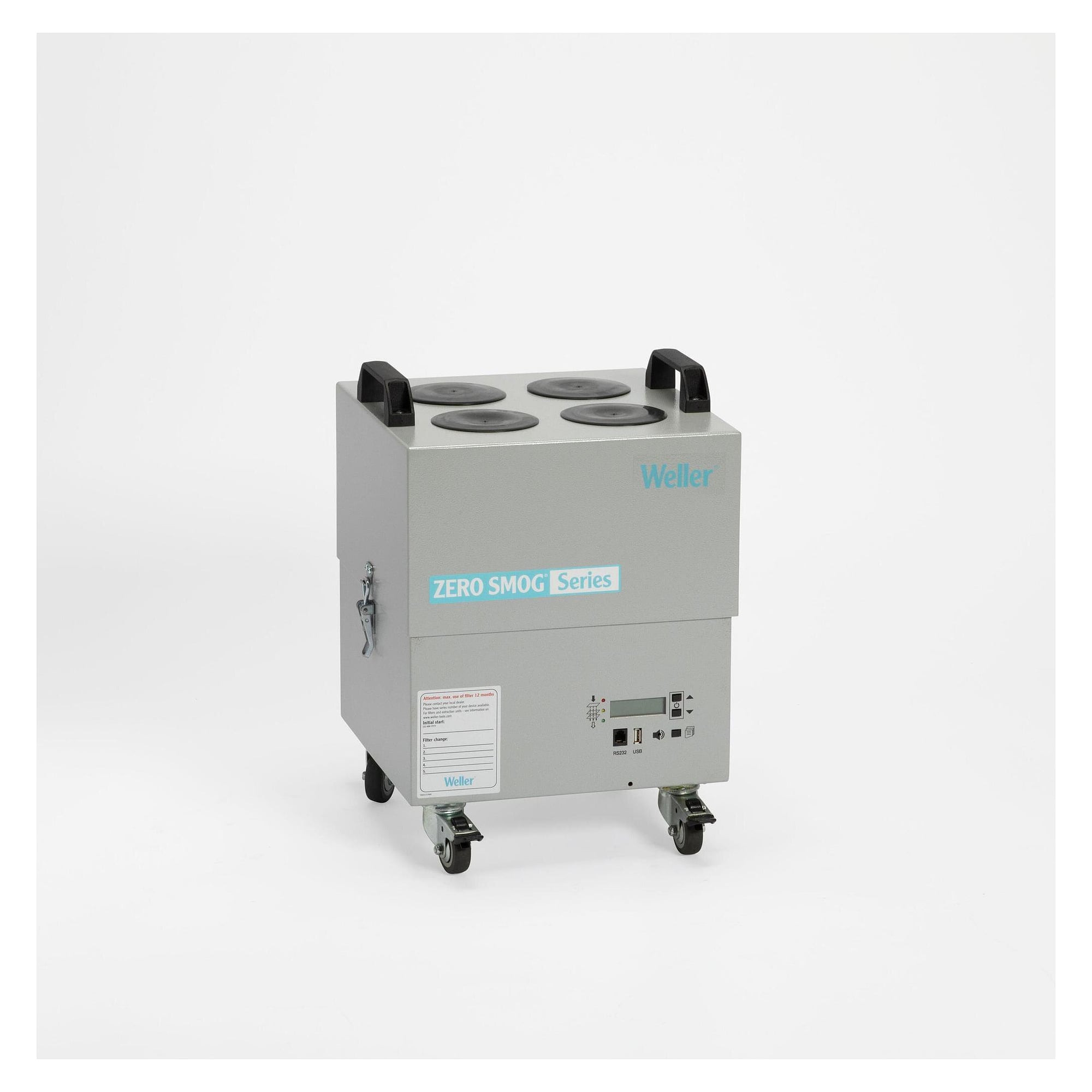Aspirateur de fumées de brasage Zero Smog 4V 230 m³/h, 4 postes, 120 V - Weller T0053660299N