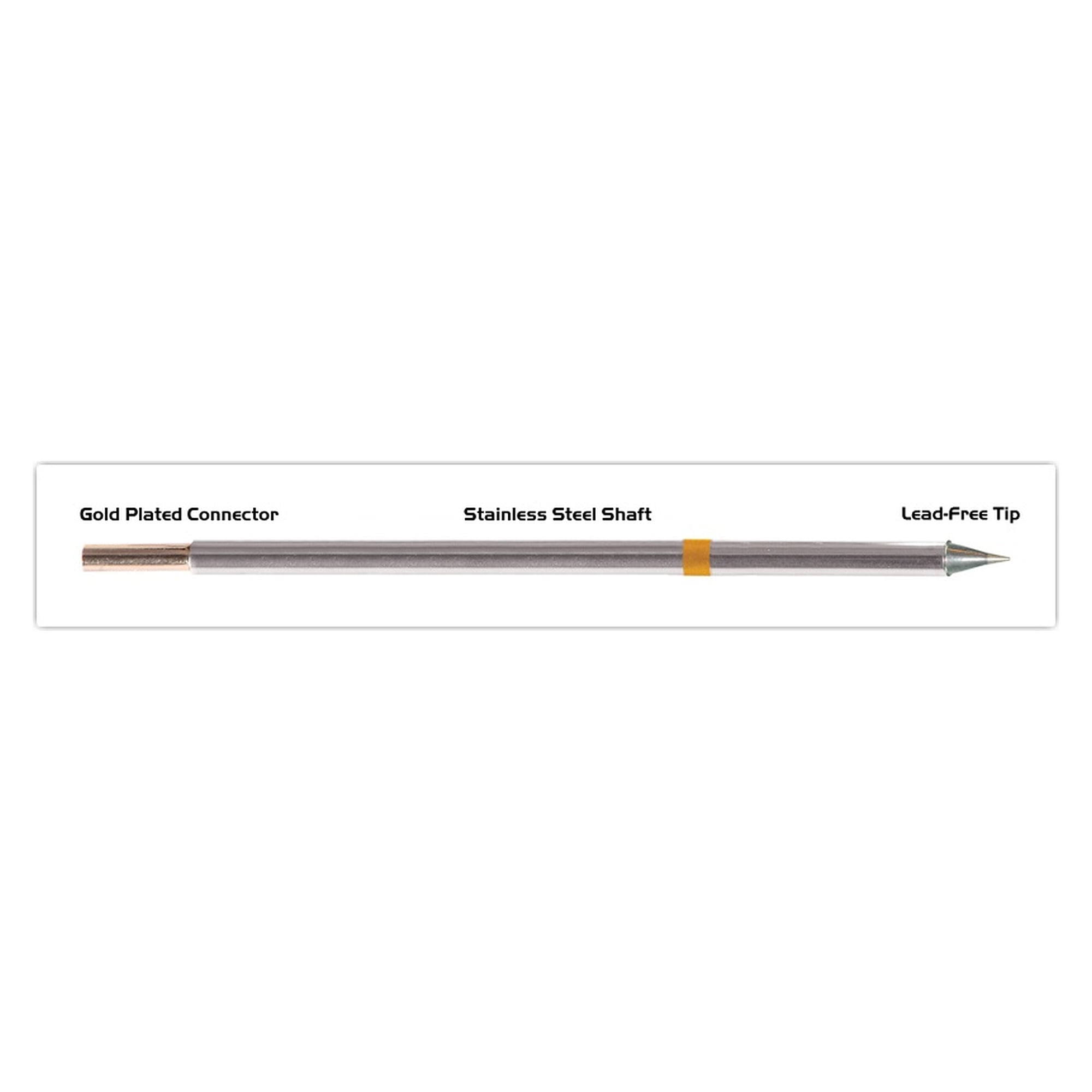 Conical soldering tip 0.4 mm for fine SMD joints, M tip series for TMT-9000S - Thermaltronics M7CP302C1