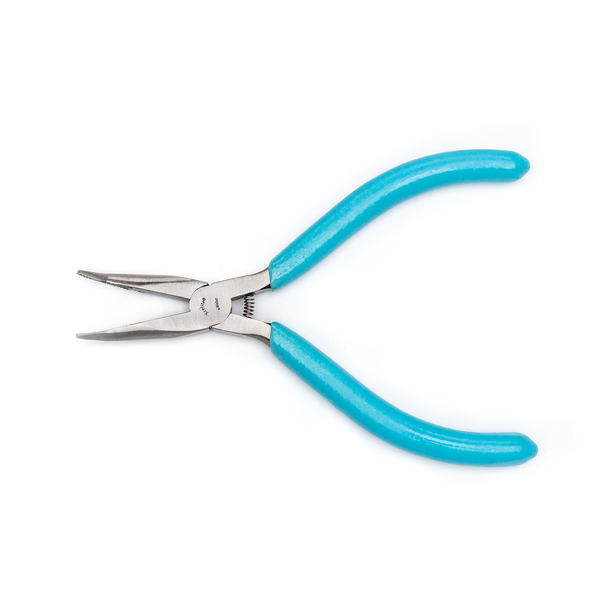 ESD-Spitzzange 127 mm, gezahnte Backen, 60 Grad gebogen - Weller CN255VN