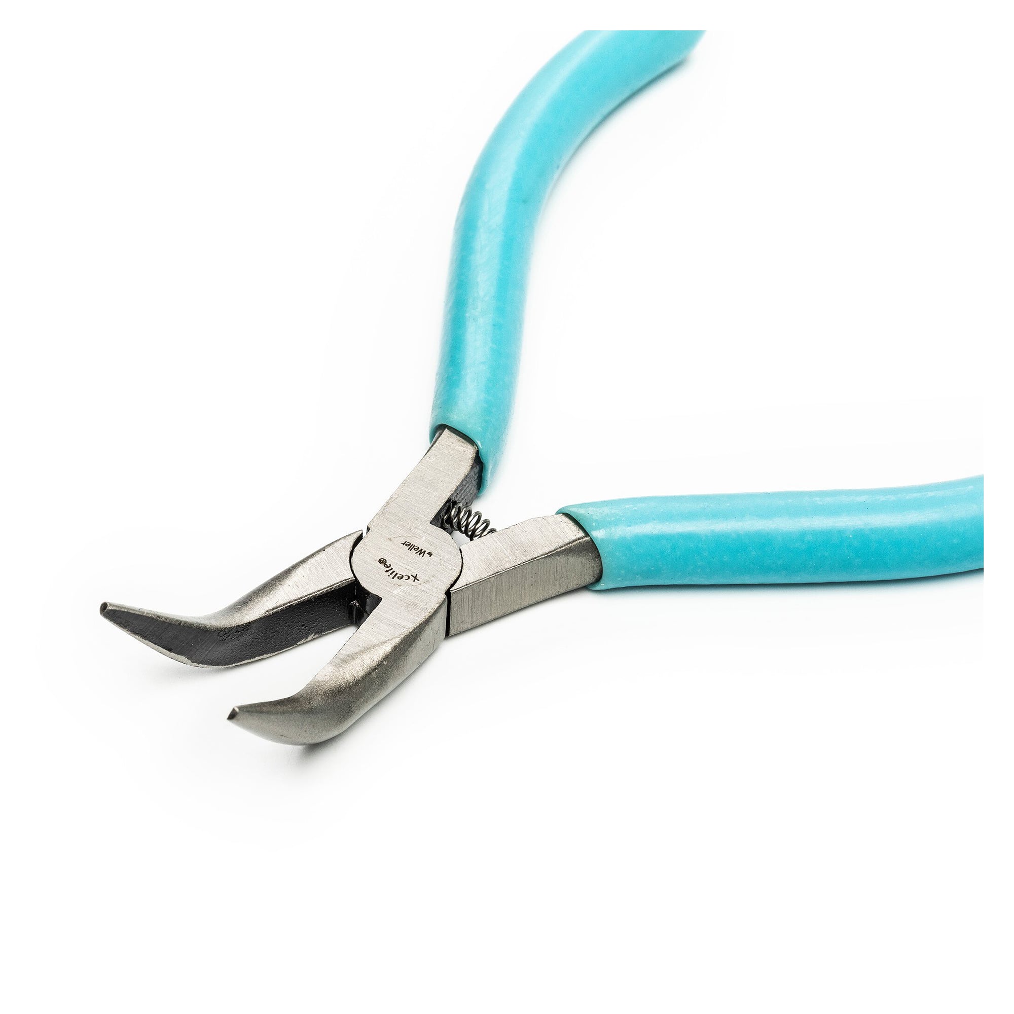 ESD-Langbeckzange 127 mm, glatte Backen, 60 Grad gebogen - Weller CN54GN