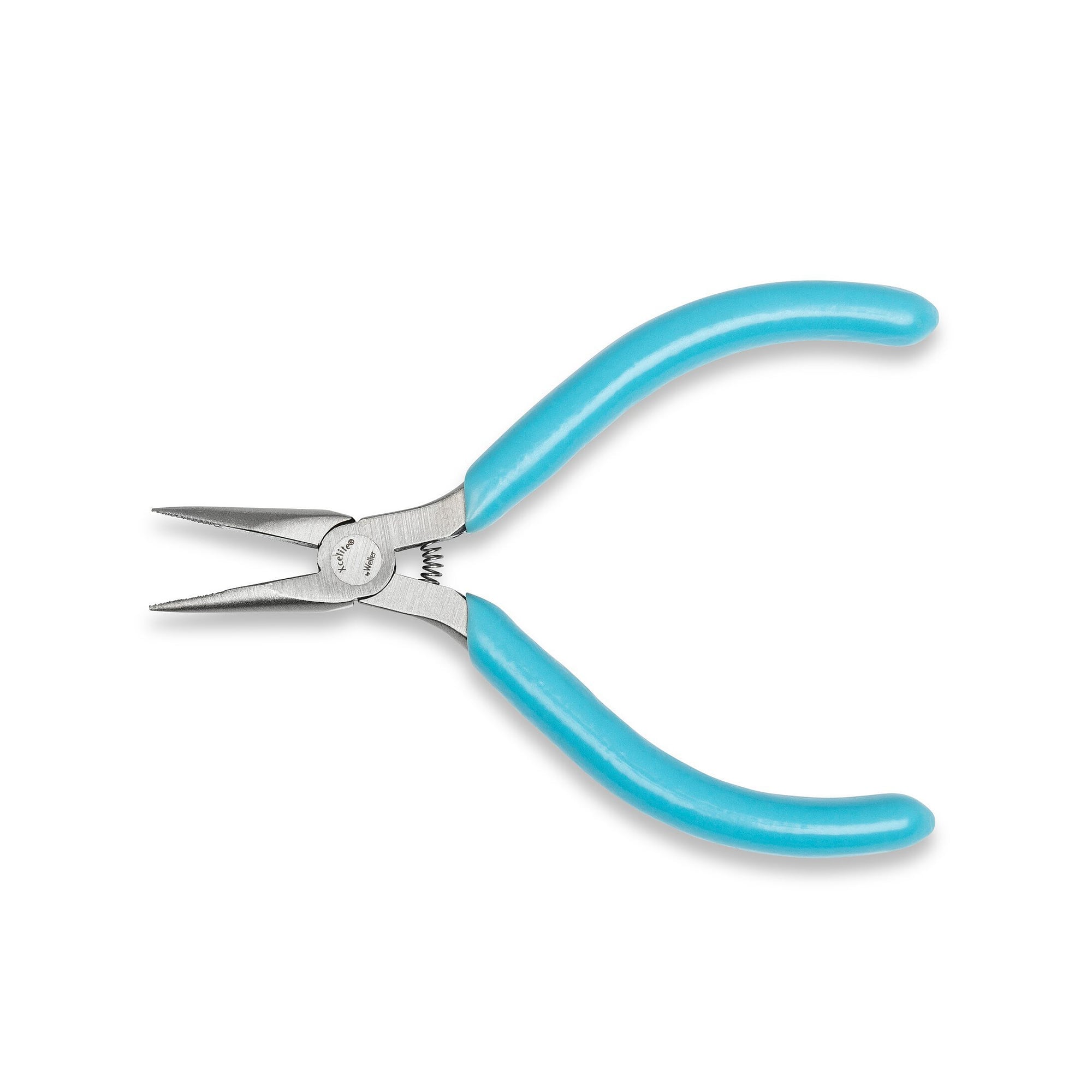 Pince à becs longs subminiature ESD 101,6 mm, mâchoires dentelées, pointe fine, Xcelite Pro - Weller L4VN
