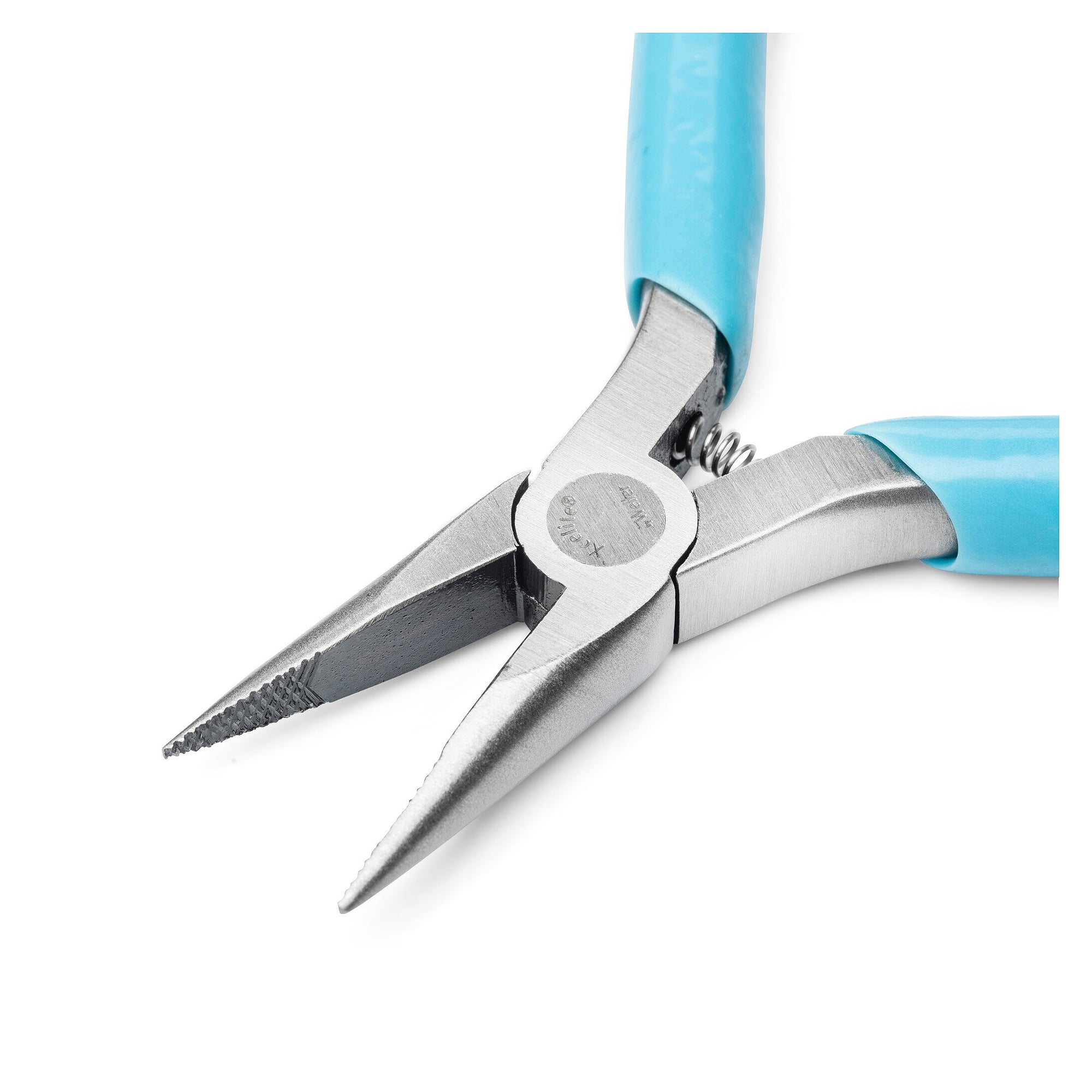 Pince à becs longs subminiature ESD 101,6 mm, mâchoires dentelées, pointe fine, Xcelite Pro - Weller L4VN