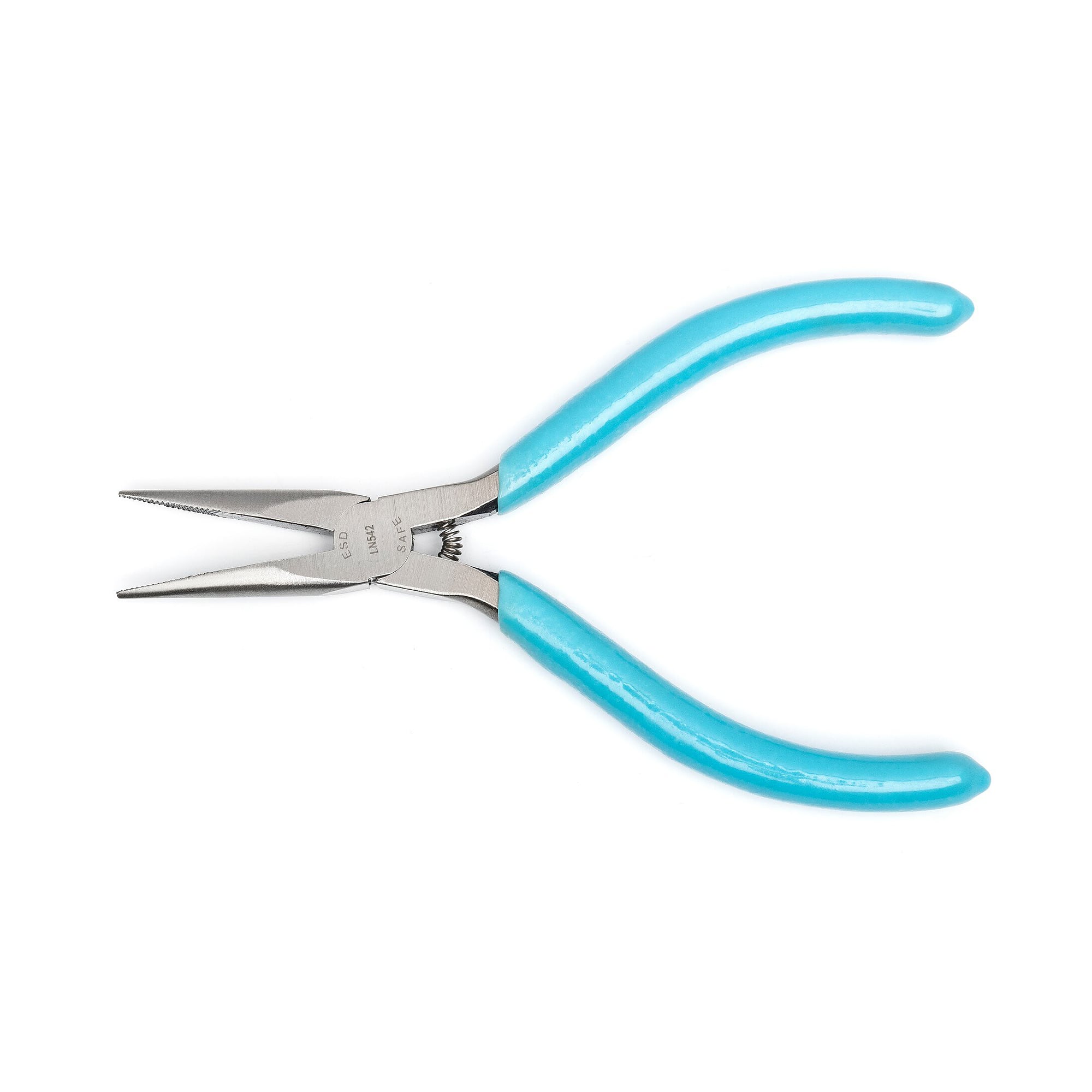 ESD thin long nose pliers 127 mm, fine tip, serrated jaws, Pro Series - Weller LN542N