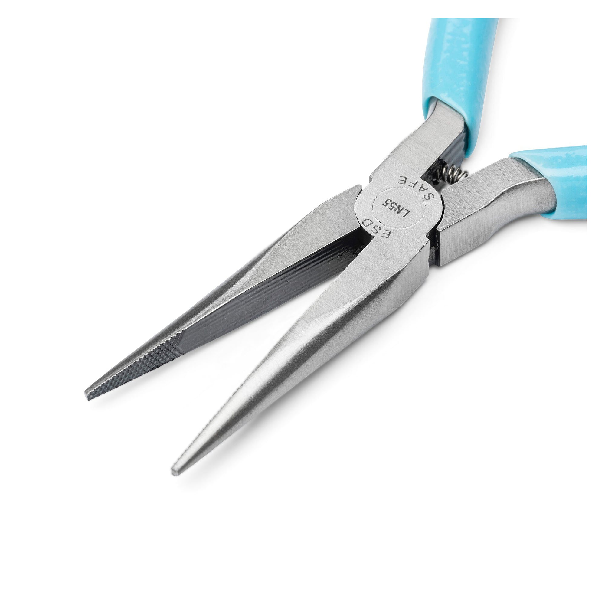 ESD-Langbeckzange 139,7 mm mit gezahnten Backen für Verdrahtung und Bestückung - Weller LN55VN