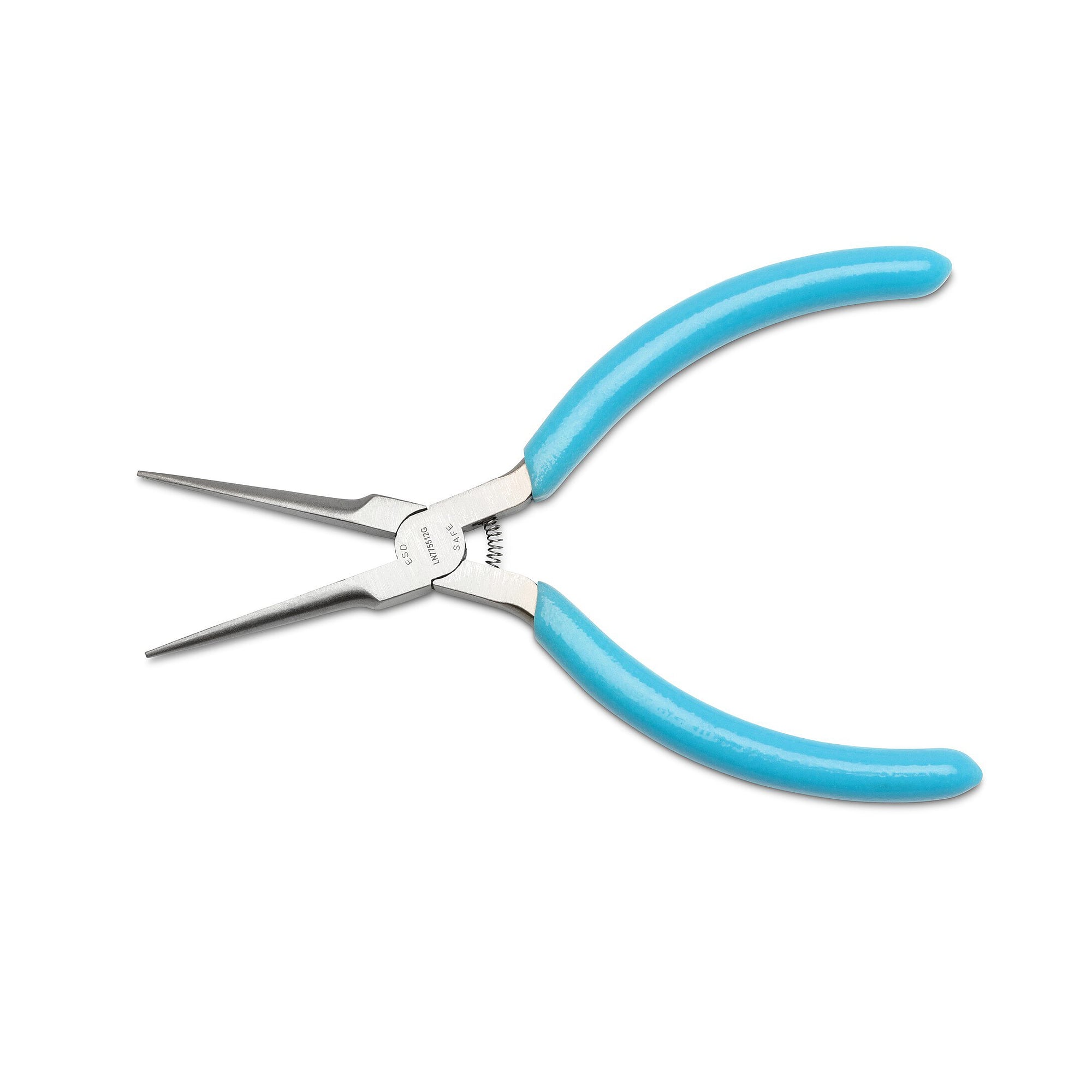 Pince à becs longs ESD 139,7 mm Slim Line à mâchoires lisses pour pièces fragiles - Weller LN775512GN
