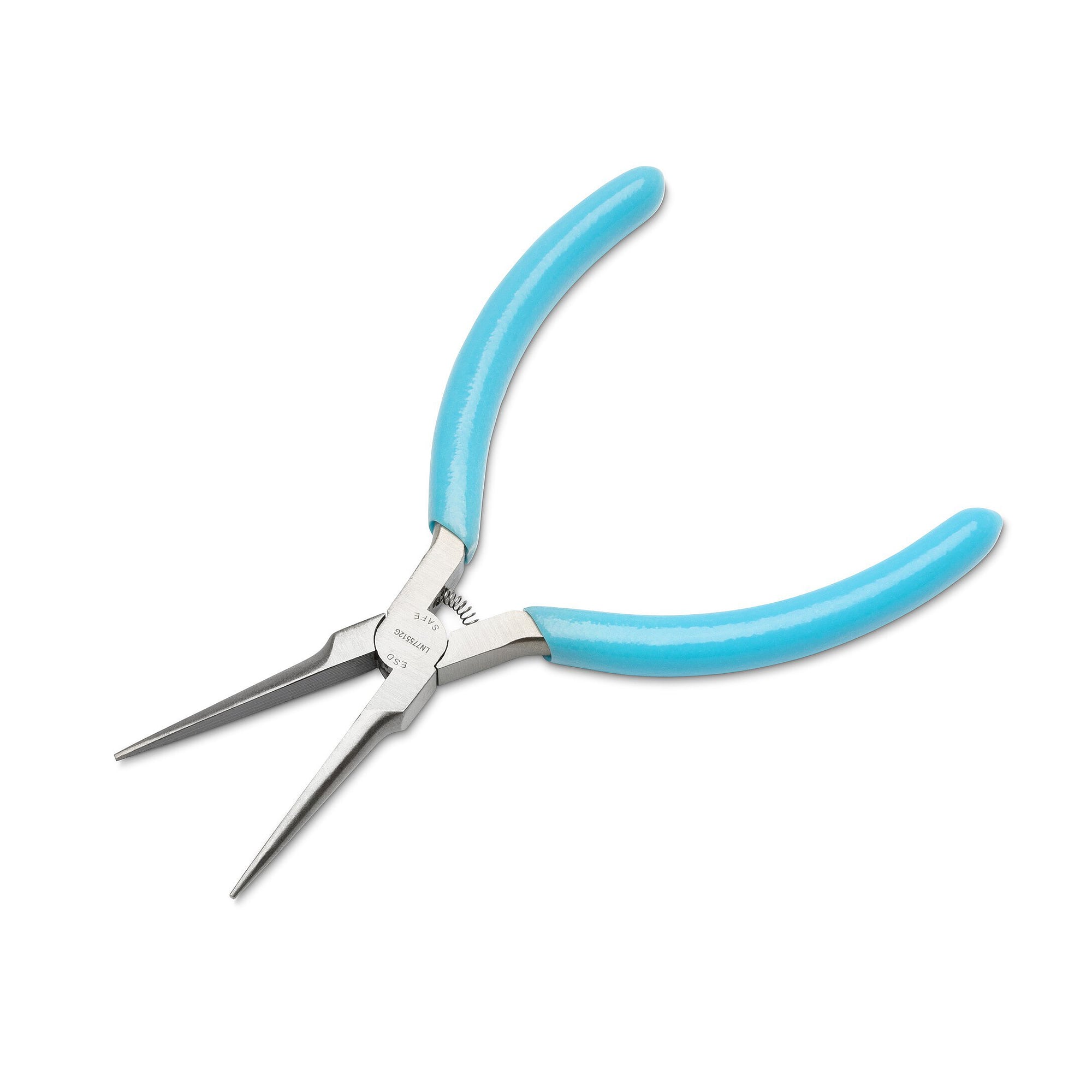 Pince à becs longs ESD 139,7 mm Slim Line à mâchoires lisses pour pièces fragiles - Weller LN775512GN