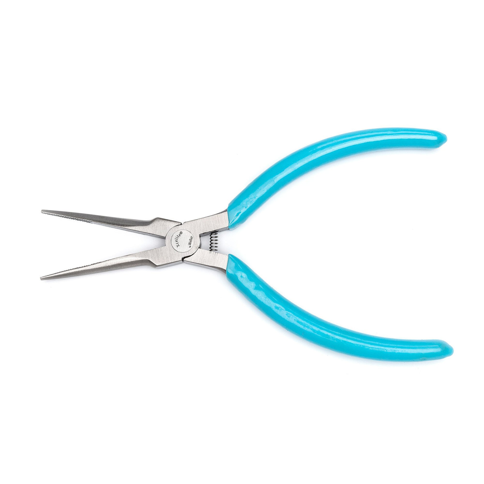 ESD long nose pliers 139.7 mm slim line with serrated jaws and fine tip - Weller LN775512VN