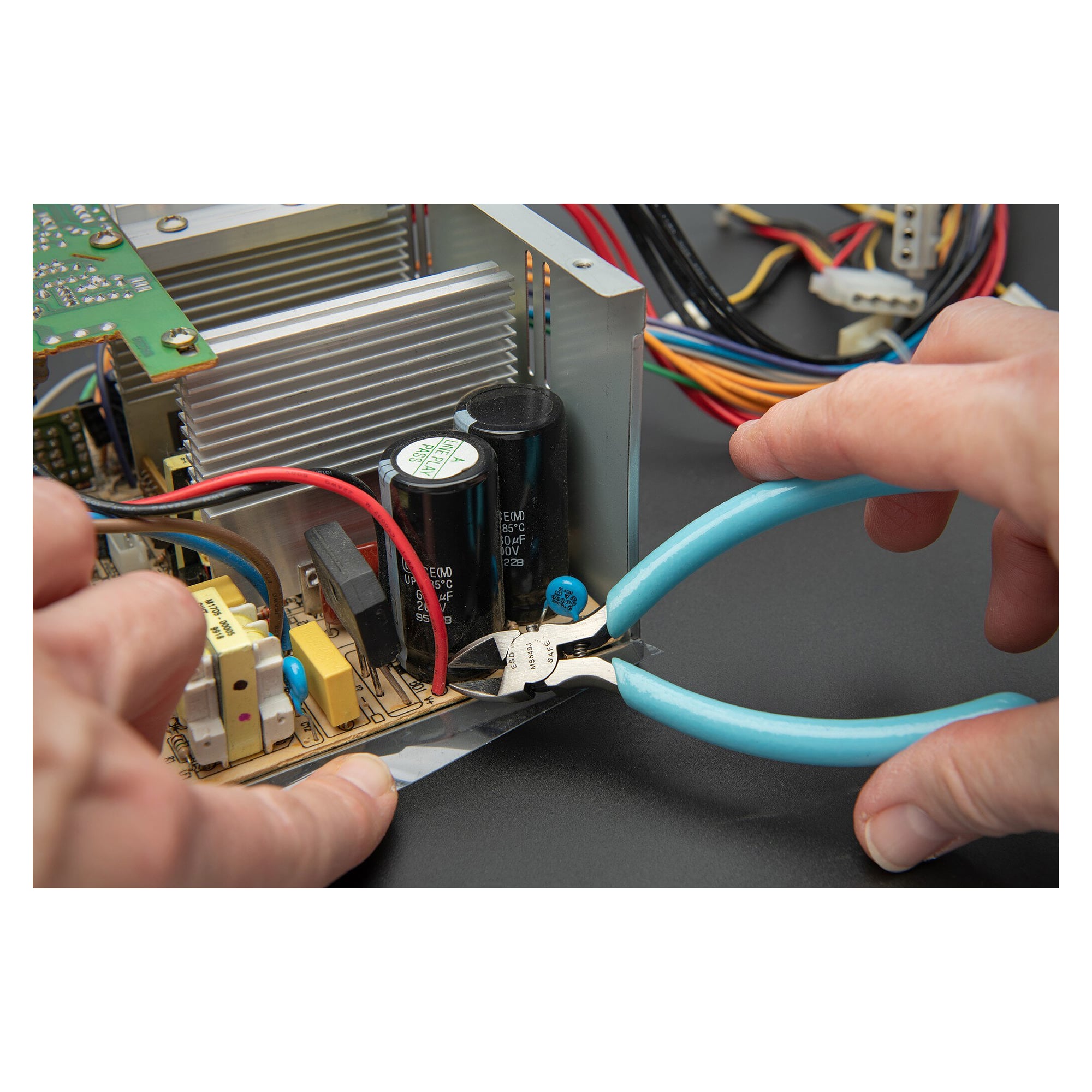 ESD-Seitenschneider 101,6 mm voll bündig mit konischem Kopf für Draht bis 22 AWG - Weller MS549JVN