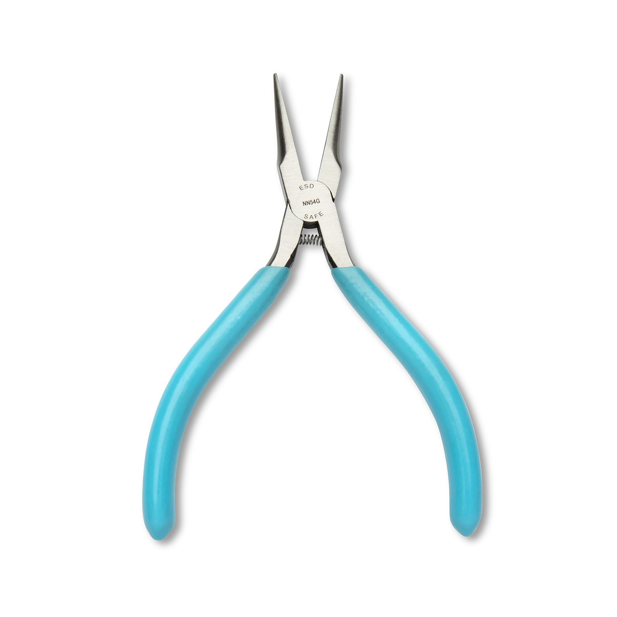 ESD-Spitzzange Xcelite 127 mm mit glatten Backen und schlanker Bauform - Weller NN54GVN