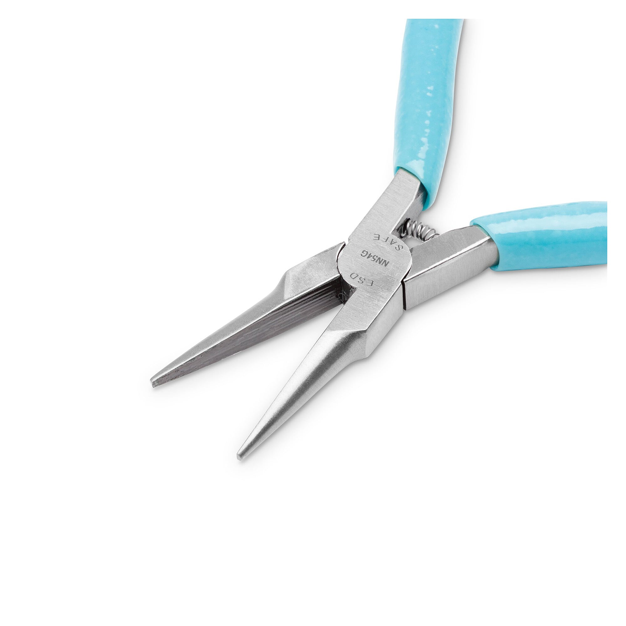 ESD-Spitzzange Xcelite 127 mm mit glatten Backen und schlanker Bauform - Weller NN54GVN
