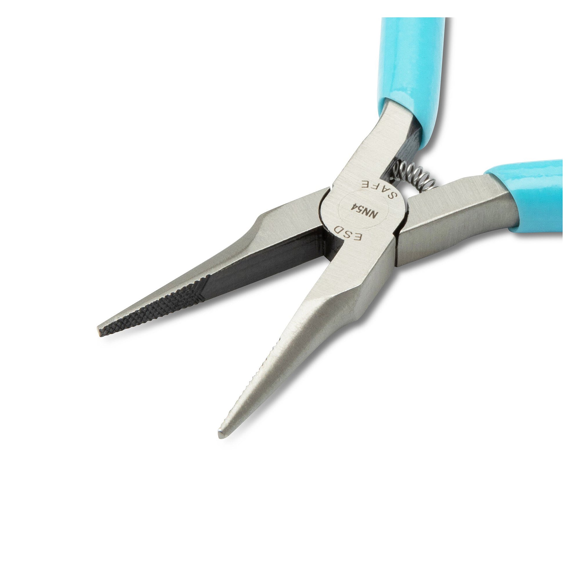 ESD-safe needle nose pliers Xcelite 127 mm with serrated jaws and a slim nose - Weller NN54VN