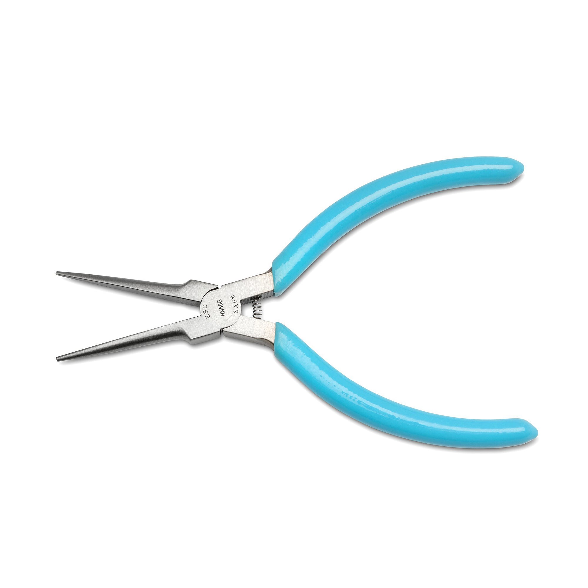 ESD-Spitzzange Xcelite 139,7 mm mit glatten Backen und schlanker Bauform - Weller NN55GN