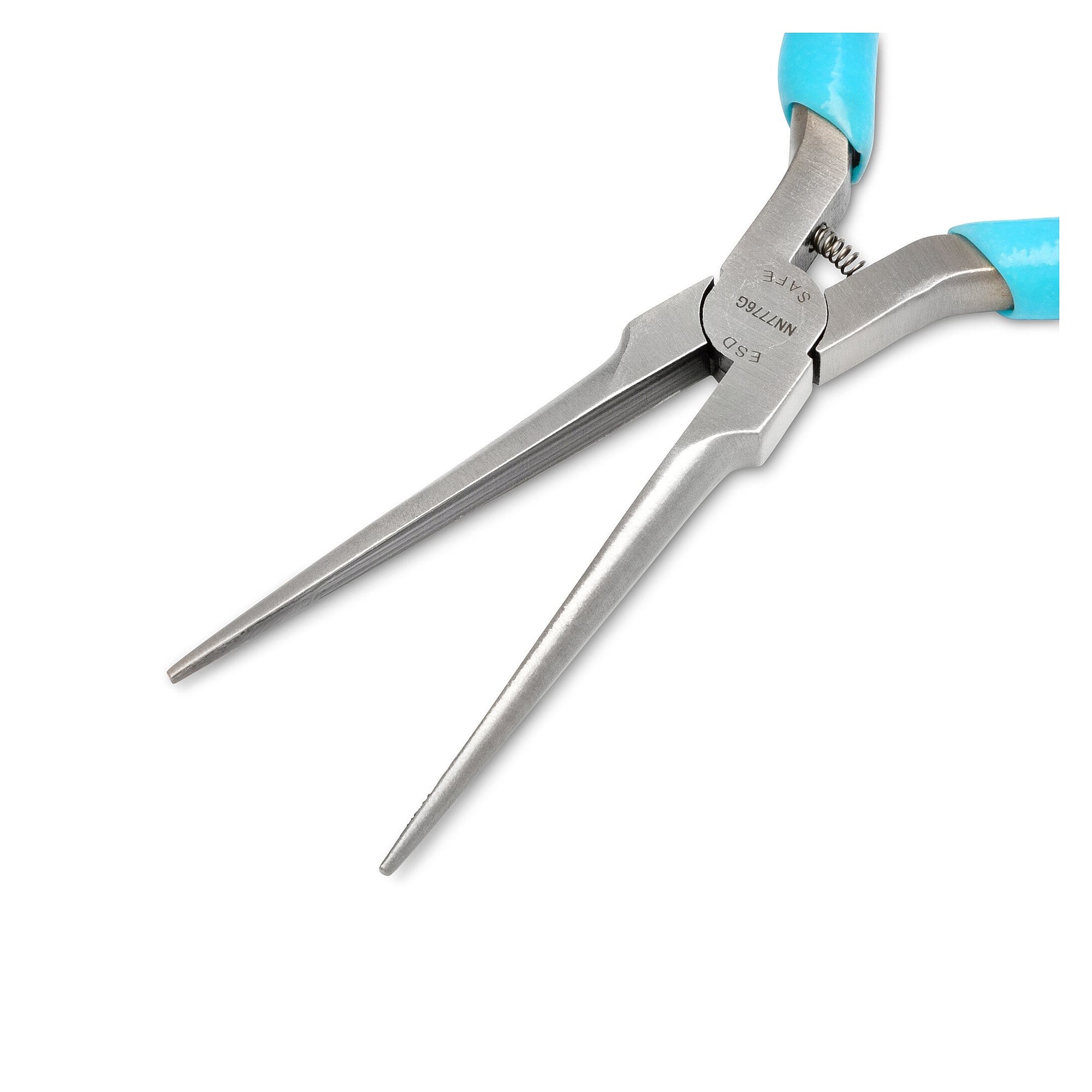 ESD-safe long nose pliers Xcelite 152.4 mm with smooth jaws and an extra long tip - Weller NN7776GN