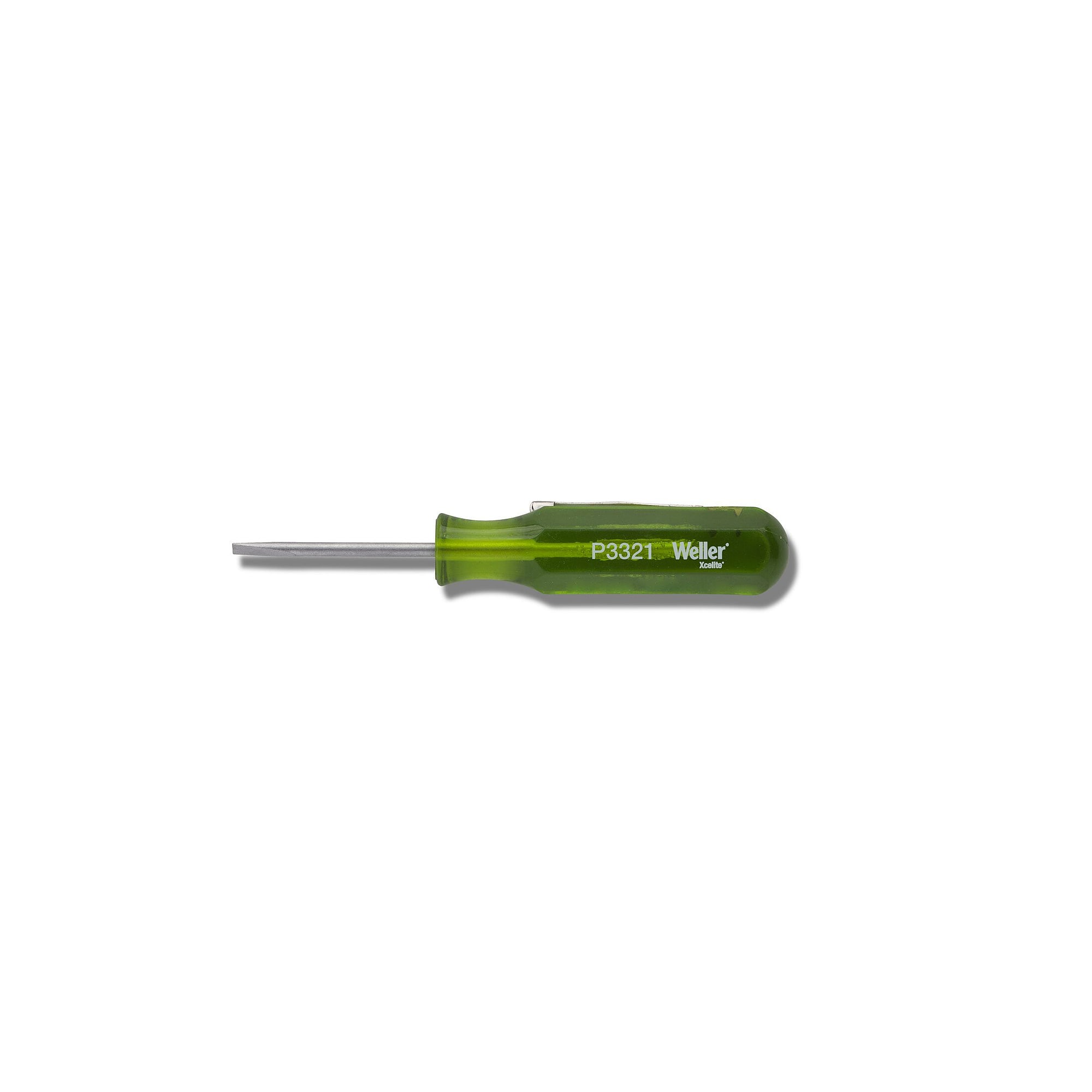 Mini-Schlitzschraubendreher 3/32 Zoll, Klinge 2,4 x 31,8 mm, umrüstbar - Weller P3321N