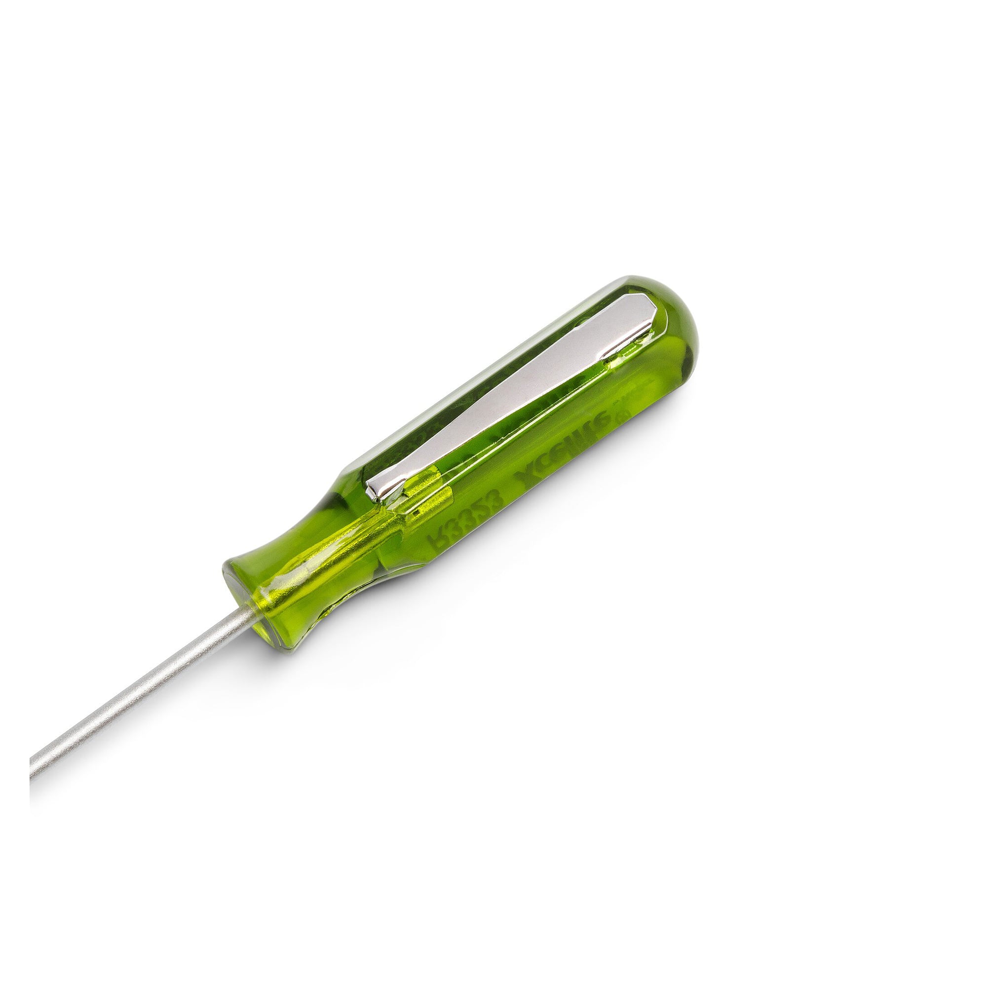Slotted screwdriver Xcelite Classic 2.4 x 76.2 mm with round blade and pocket clip - Weller R3323N