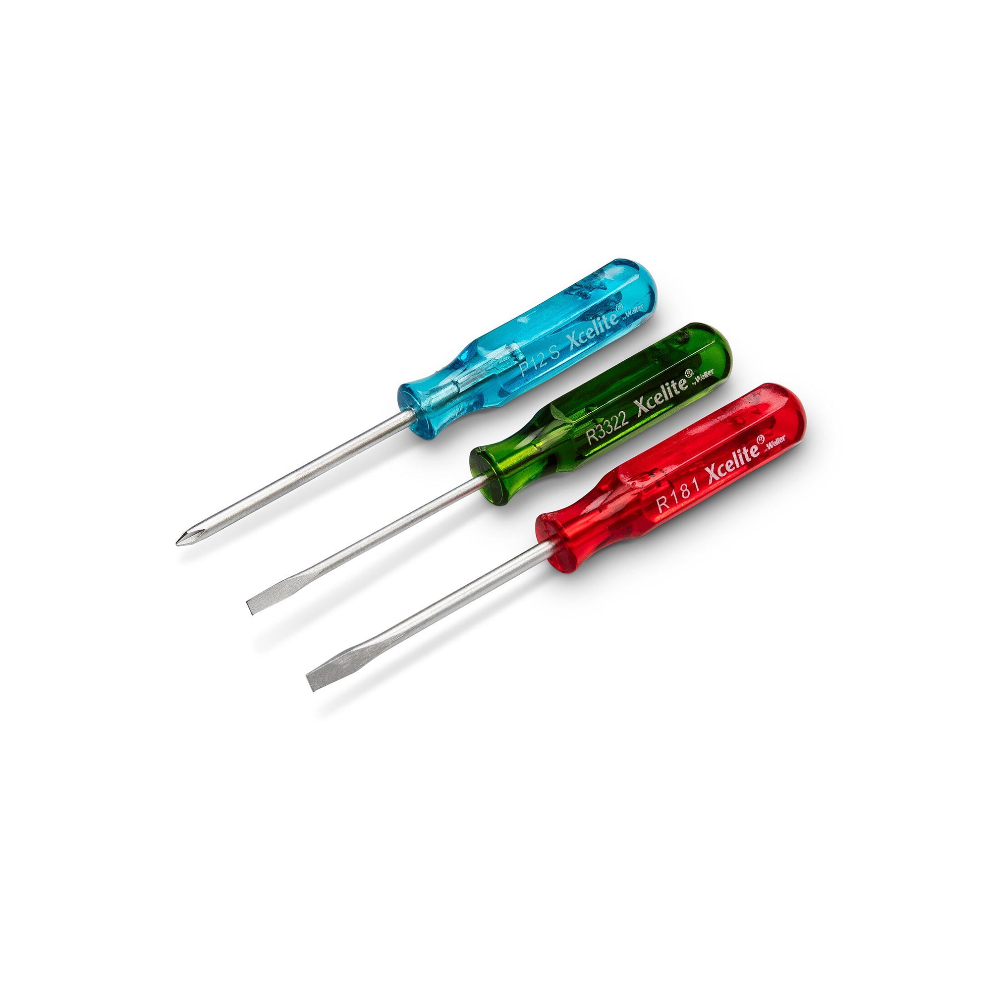 Taschenclip-Schraubendreher-Set 3-teilig Xcelite Classic Series mit Vinyltasche - Weller SD3VN