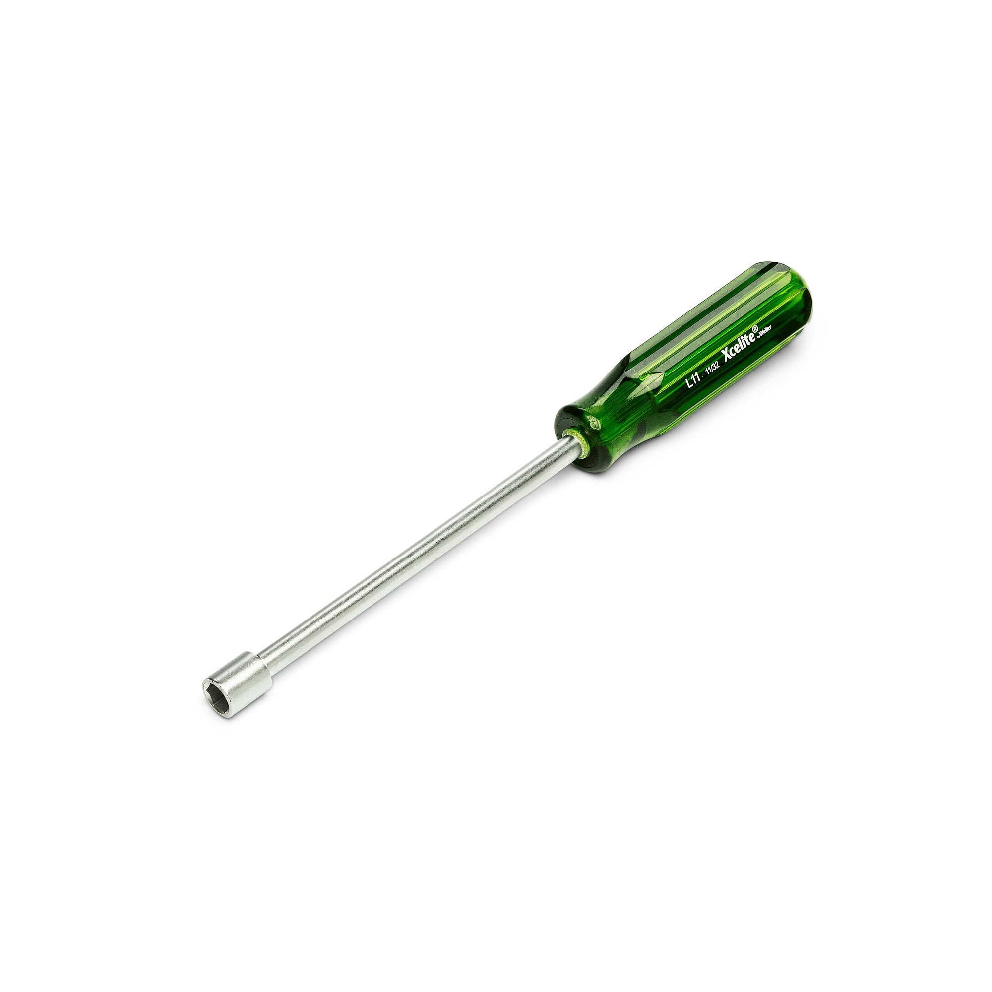 Hex nutdriver 11/32 in, extra long, 152.4 mm blade length, chrome vanadium - Weller TL11N