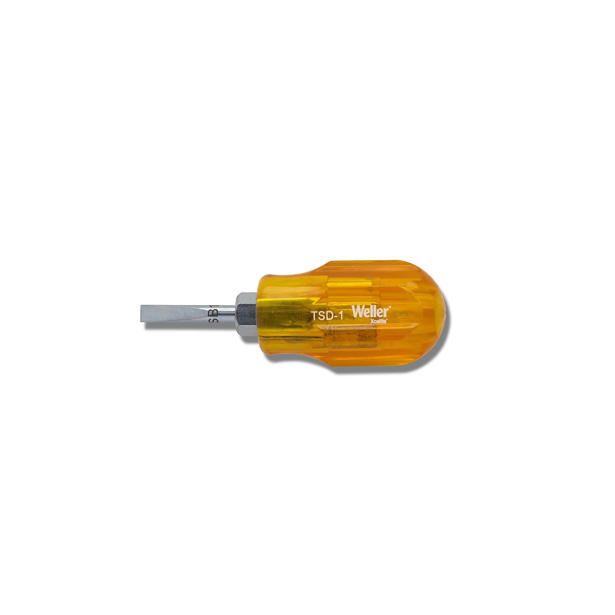 Stubby-Schraubendreher 2 in 1 mit Wendeklinge Phillips 1 und Schlitz 3/16 Zoll - Weller TSD1VN