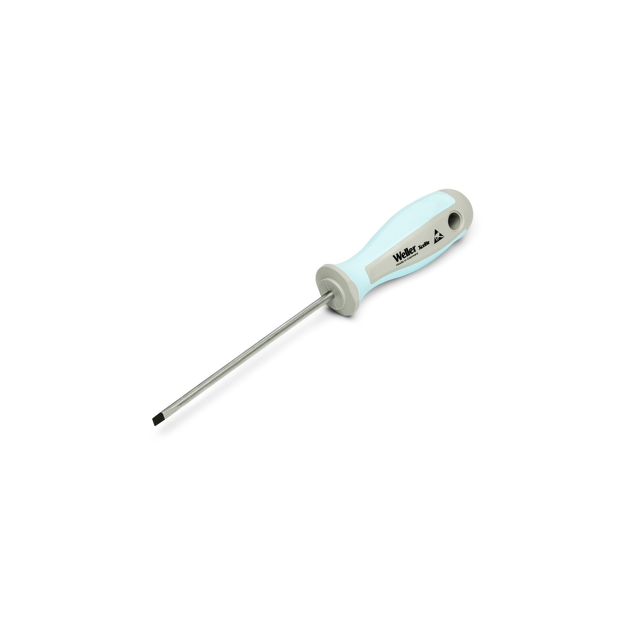 ESD-Schlitzschraubendreher 1/8 Zoll, Klinge 3,2 x 101,6 mm, Ergogriff - Weller XPE184