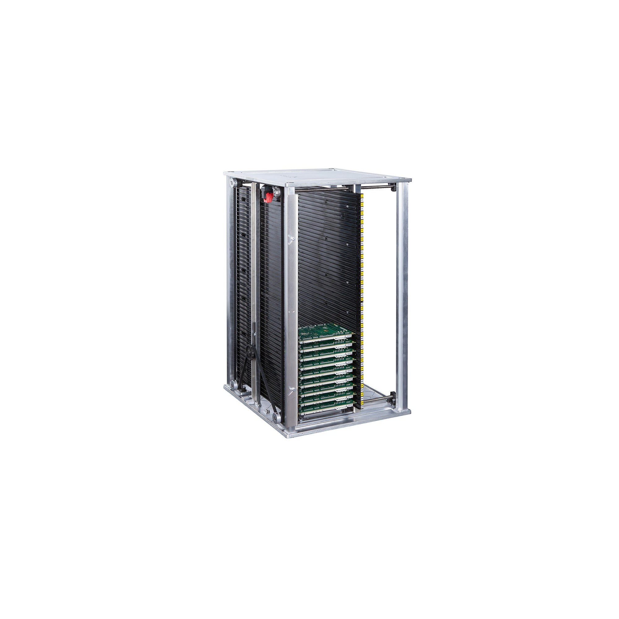 ESD-Leiterplattenmagazin 7002.1 aus Polystyrol für Platinen bis 250 mm Breite - cab 8917902