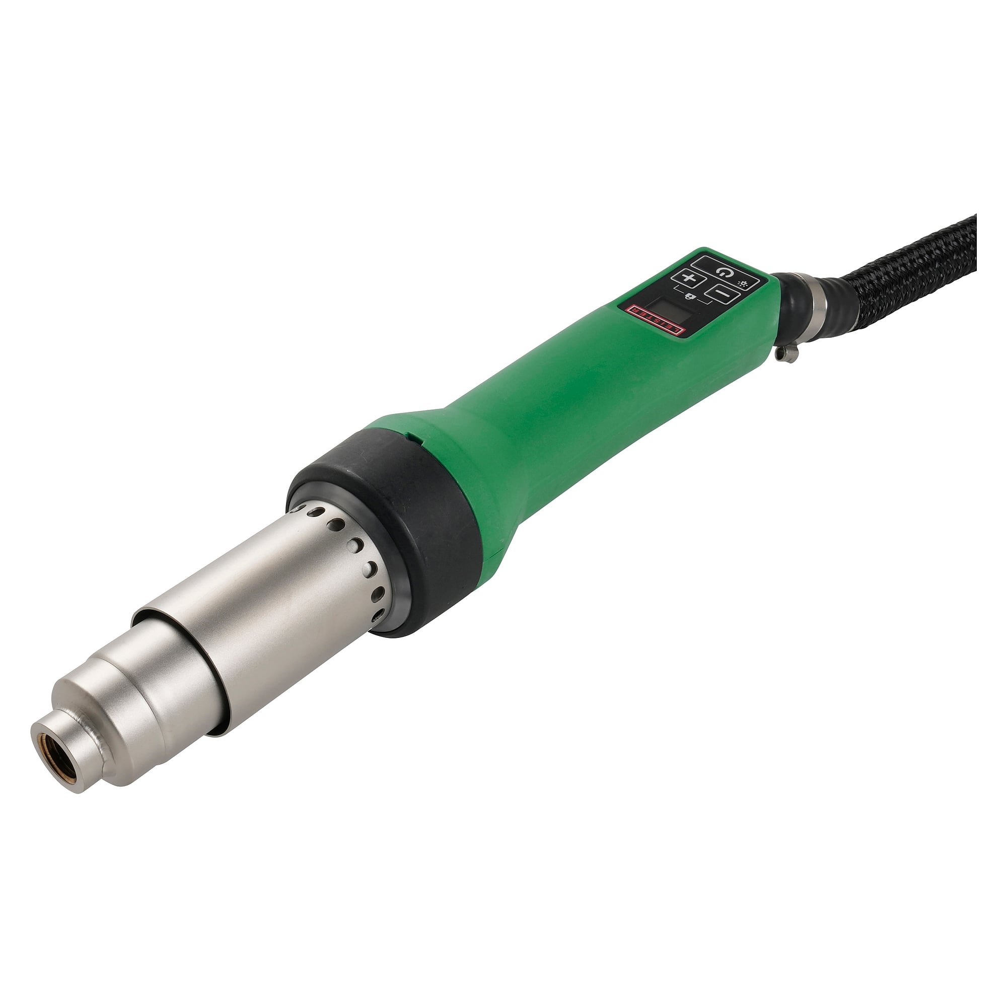 PENWELD 505-A Heißluftgerät 230 V, 1550 W, 8 m Schlauch, Schraubdüsen, EU-Stecker - Leister 175.598