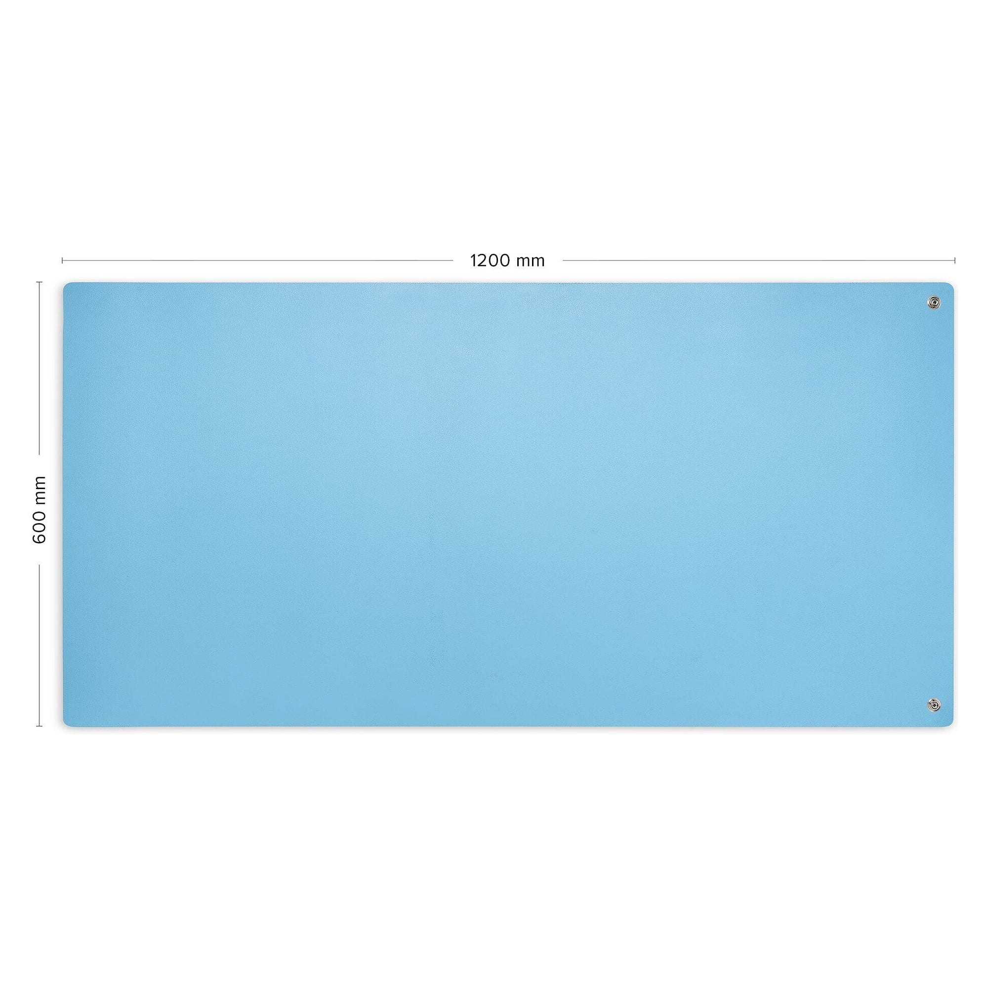 ESD Table Mat Set L Pro Blue 1200 x 600 mm, 5-Piece with Wrist Strap and Coiled Cord - Safeguard WL93310