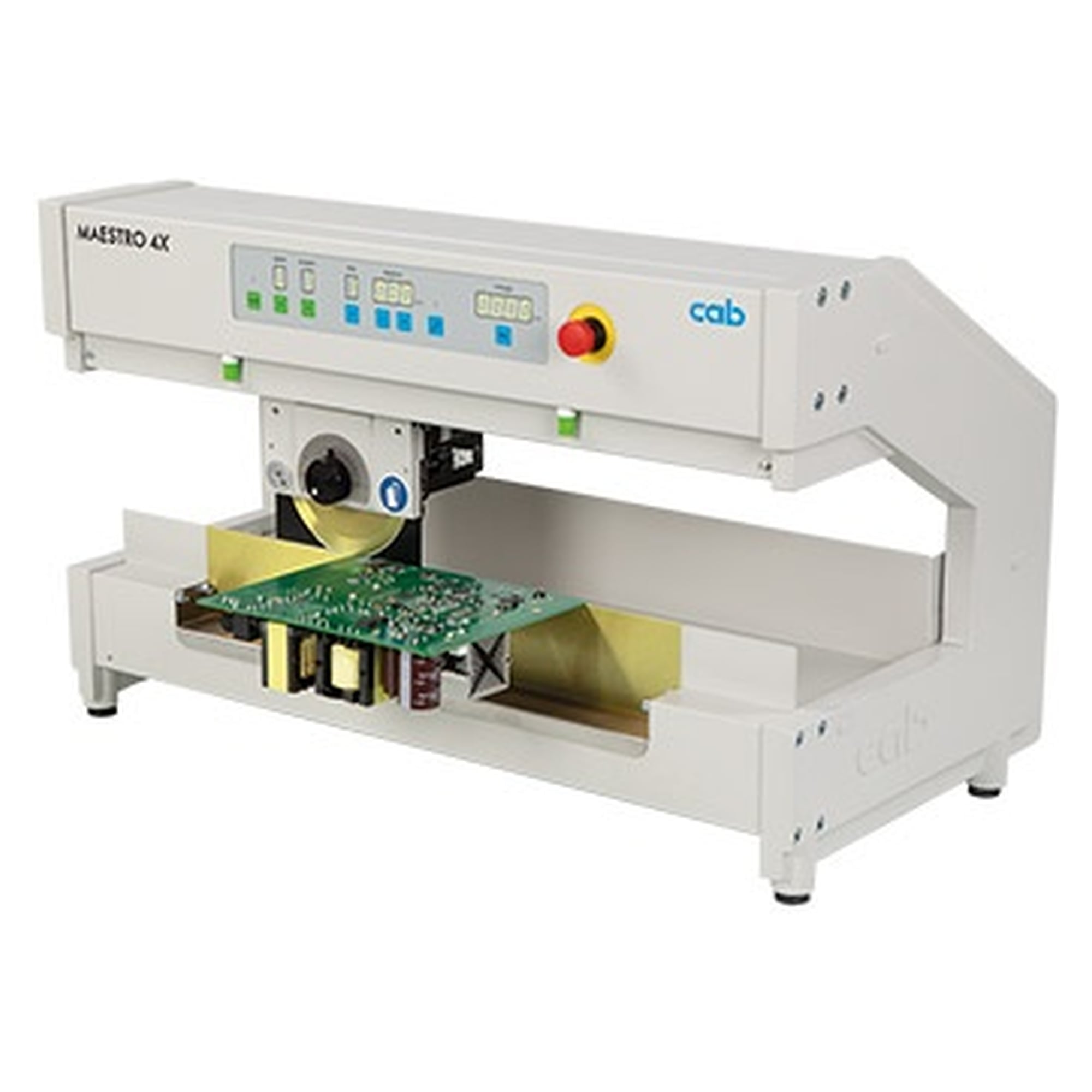 Nutzentrenner MAESTRO 4X/450 mit Rund- und Linearmesser, Trennlänge 450 mm - cab 8937733