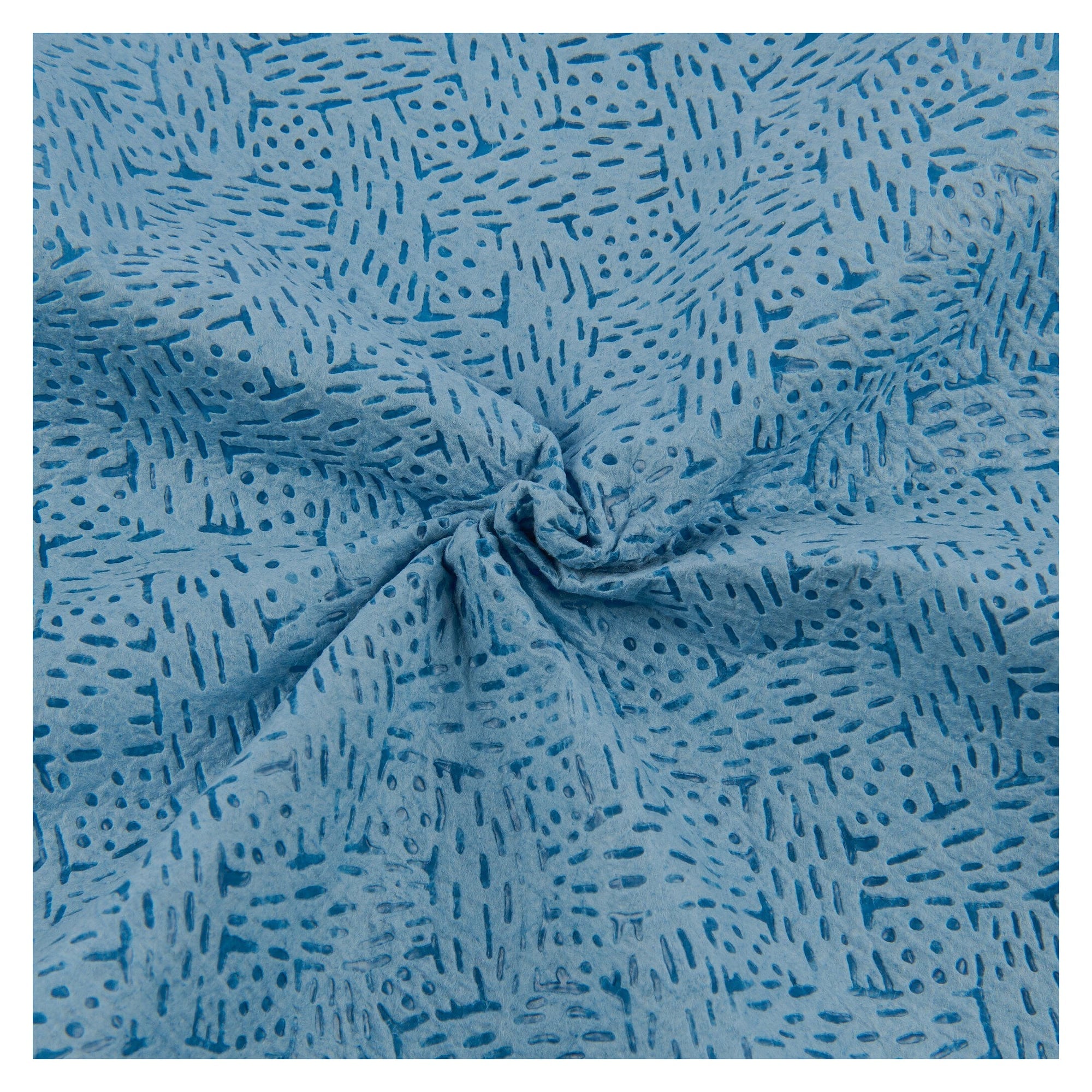 Öl-Reinigungstücher aus PP-Meltblown, 25 x 34 cm, Reinraumklasse ISO 7, blau - DS Safety Wear D4204
