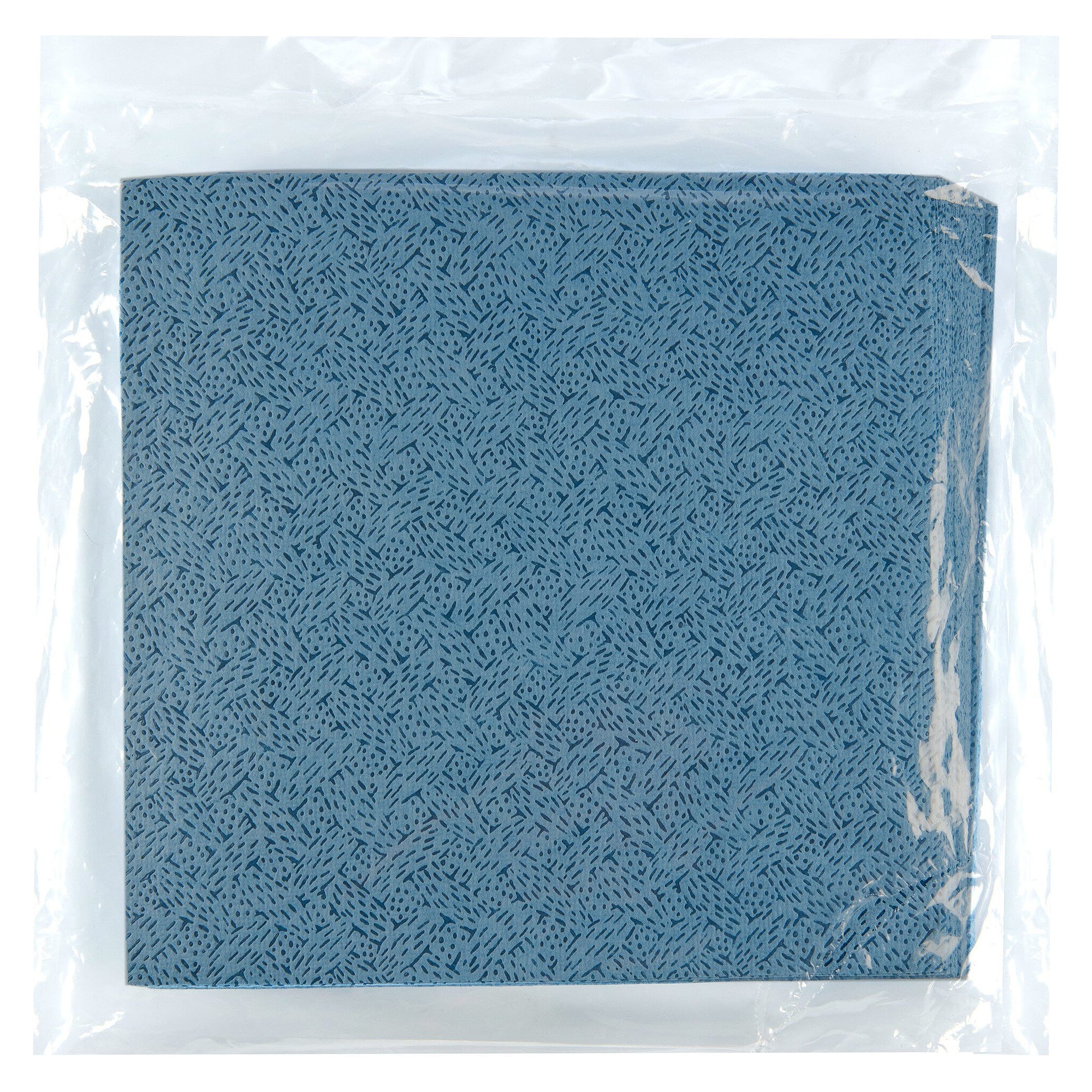 Öl-Reinigungstücher aus PP-Meltblown, 25 x 34 cm, Reinraumklasse ISO 7, blau - DS Safety Wear D4204