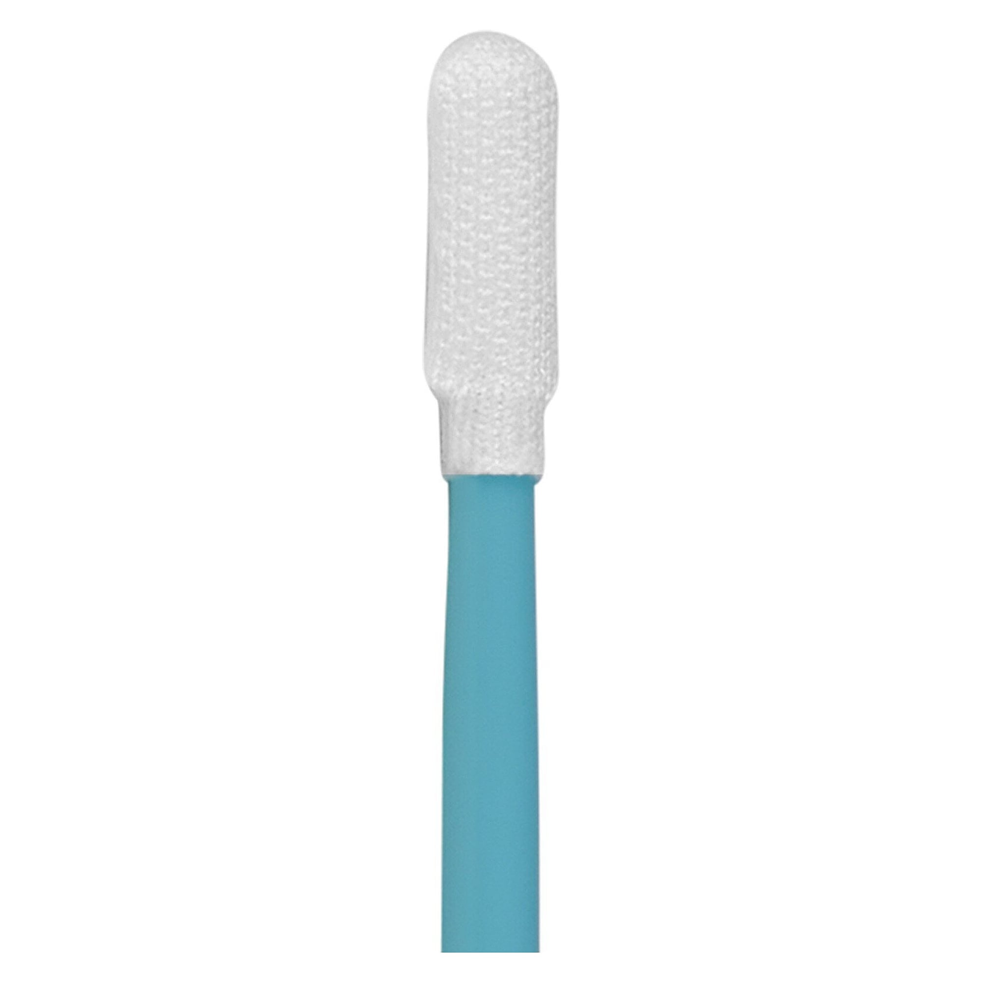Kurzer Reinraumtupfer aus Polyester-Gestrick, 69 mm, Kopf 4 mm, Reinraumklasse ISO 8 - DS Safety Wear DPS743