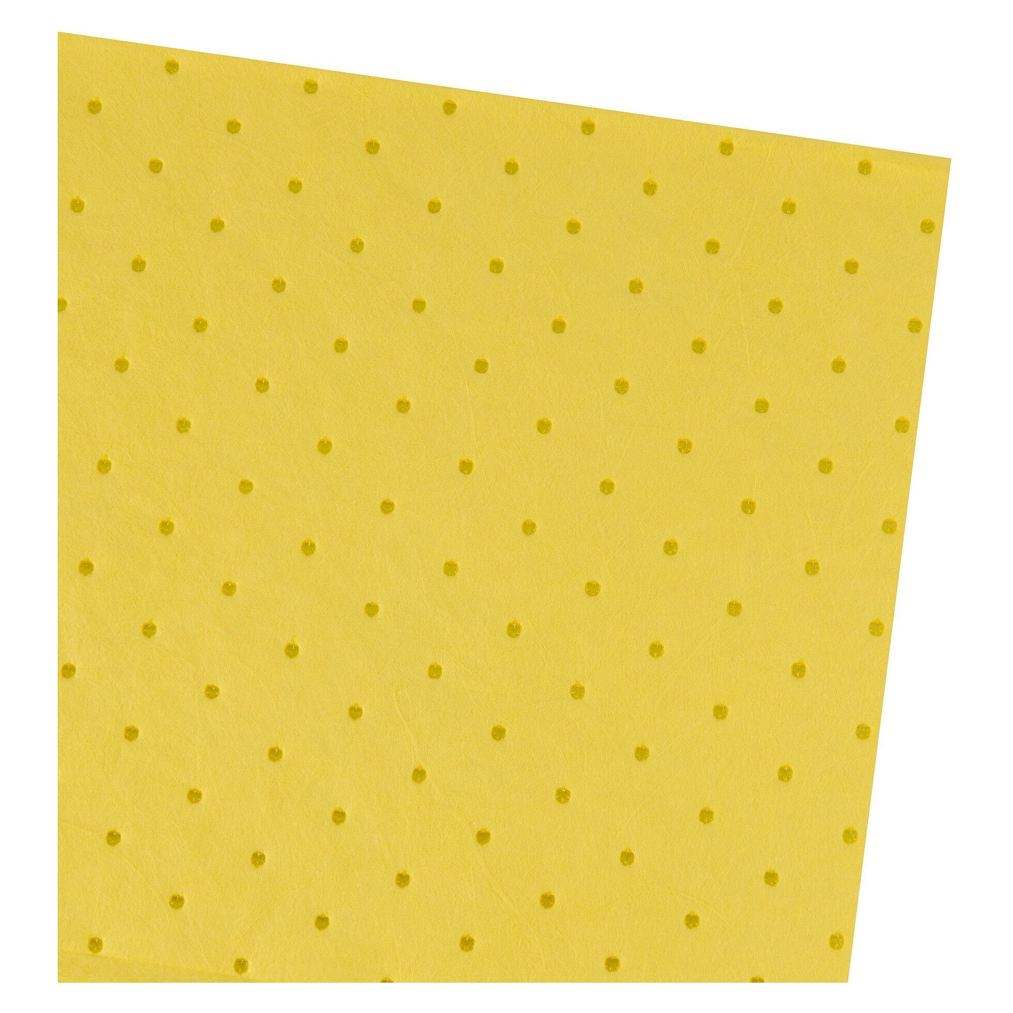 Chemikalien-Absorptionsmatten 40 x 50 cm für Säuren und Laugen, gelb, 200 Stück - DS Safety Wear DL1301