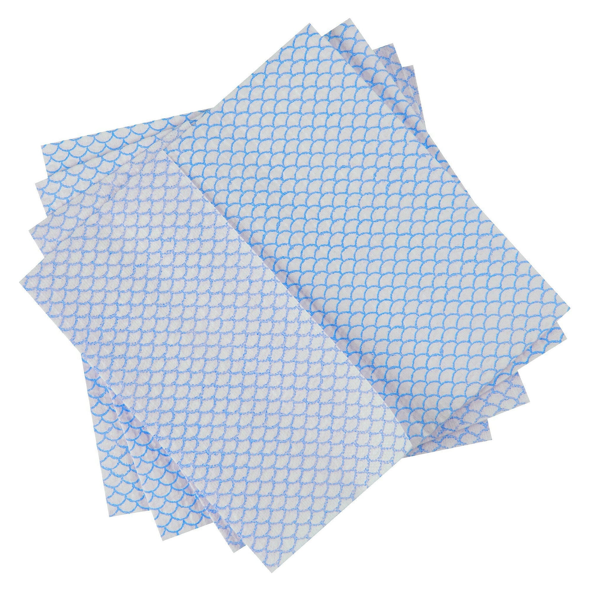 Universal-Wischtücher aus Zellstoff-PP-Verbund, 35 x 35 cm, 410 ml/m², Reinraumklasse ISO 7, blau - DS Safety Wear DM8202