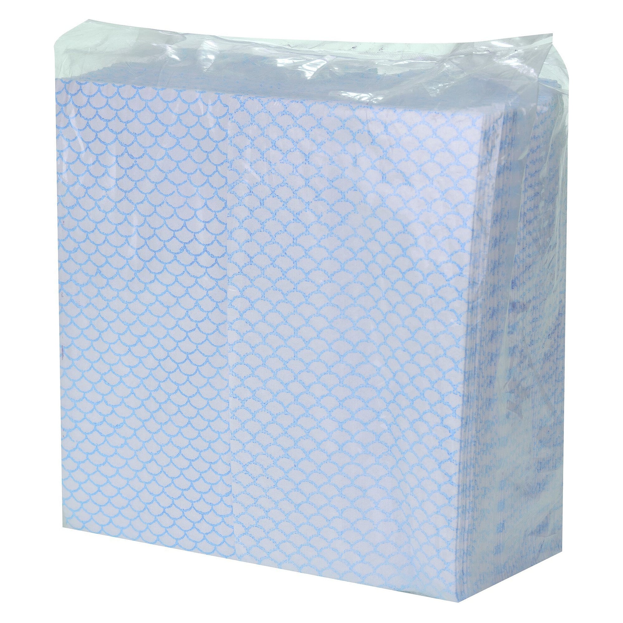 Universal-Wischtücher aus Zellstoff-PP-Verbund, 35 x 35 cm, 410 ml/m², Reinraumklasse ISO 7, blau - DS Safety Wear DM8202