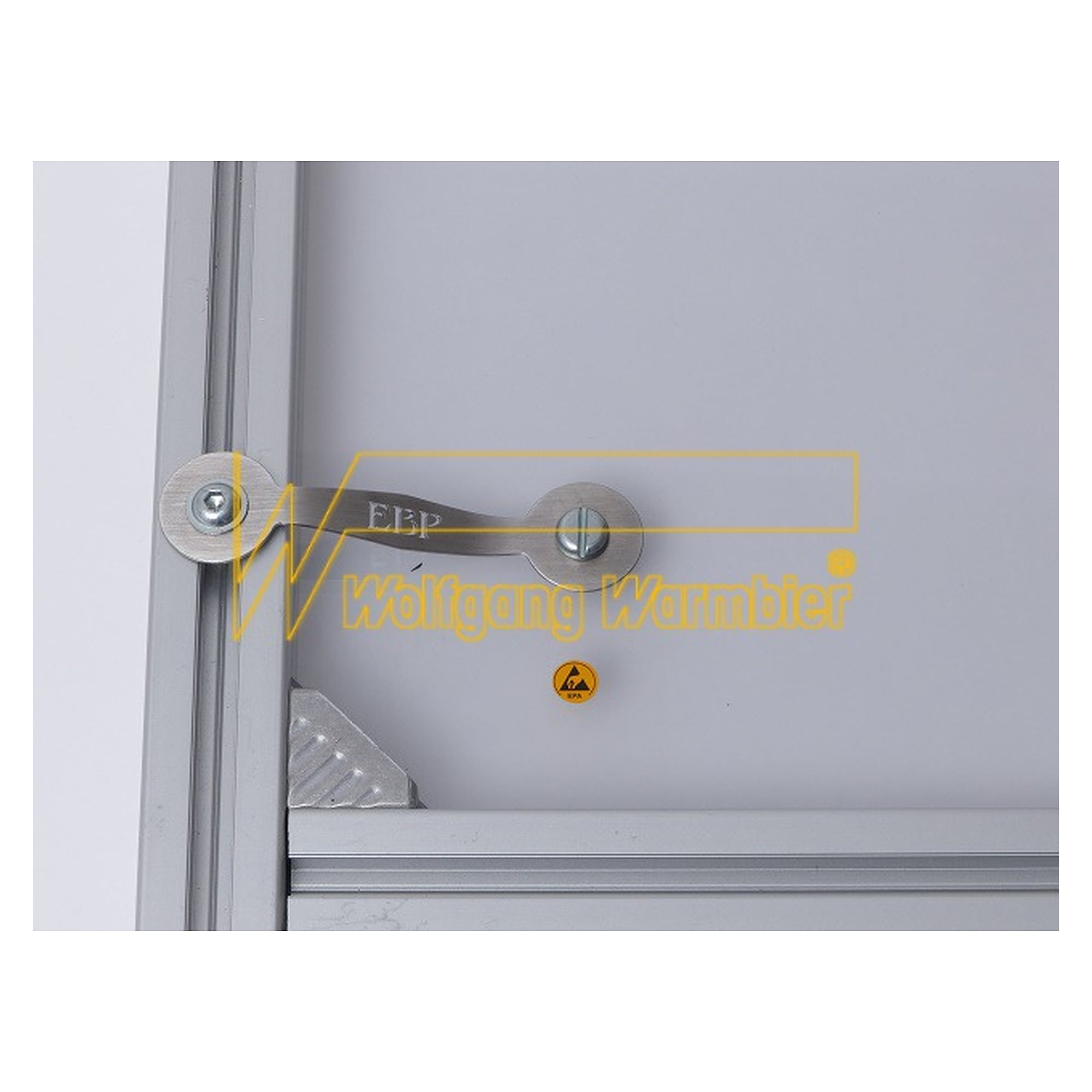 Metallband für die Erdung von ESD-Polycarbonatplatten DPC-300 - Warmbier 5233.EBP