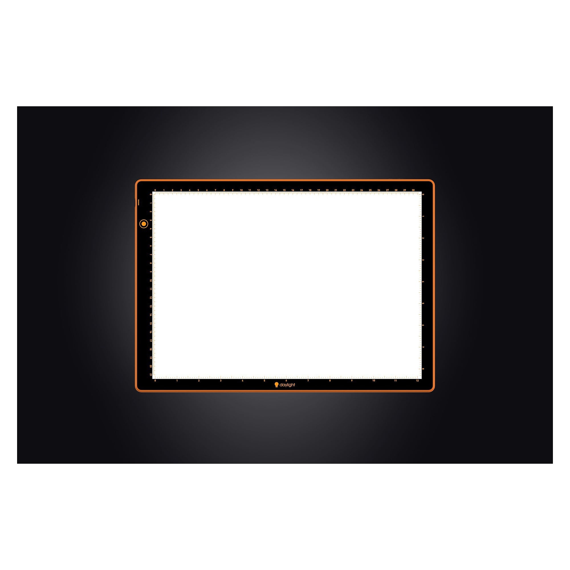 Plaque lumineuse LED Wafer 1 format A4, variable sur 3 niveaux, USB-C, fine et légère - Daylight E35151