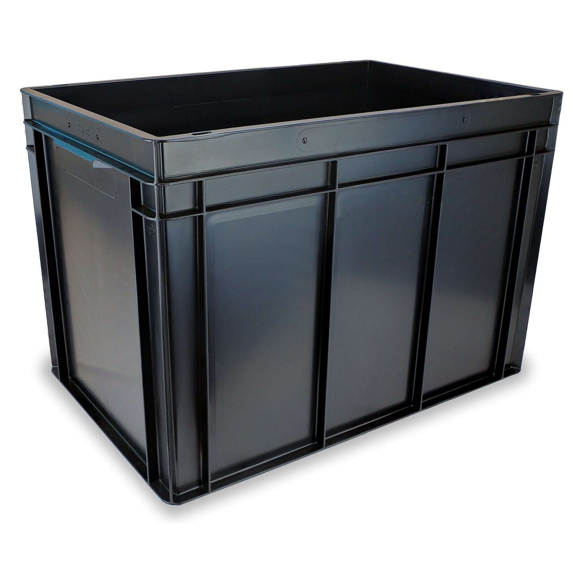 Bac Euro ESD RAKO 600 x 400 x 425 mm, 90 litres, dissipatif, noir - Utz 3-209Z-0.EL.9210