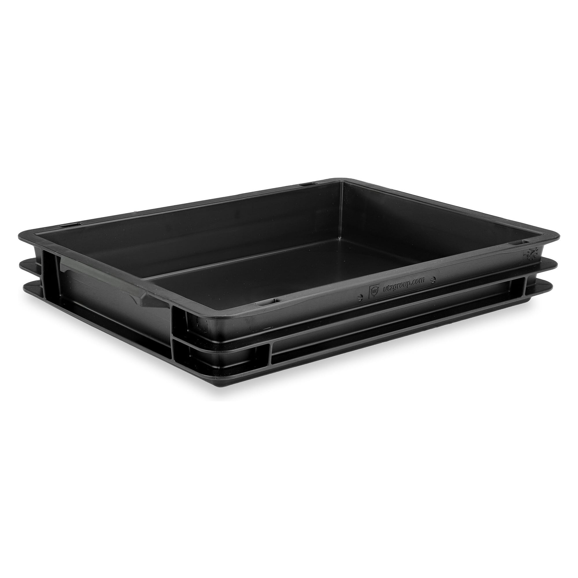 Bac Euro ESD RAKO 400 x 300 x 65 mm, 6 l, dissipatif, noir - Utz 3-211P-0.EL.9210