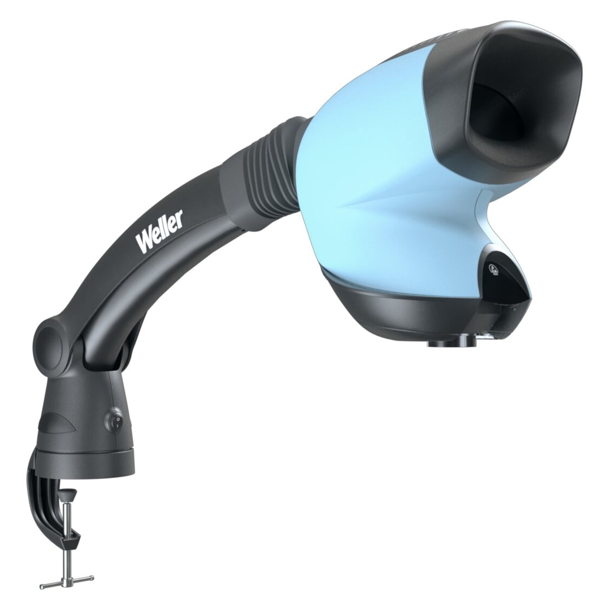 ESD stereo microscope PRISMA without eyepieces, 3D view, 7000 K LED, set with universal arm - Weller T0051406599