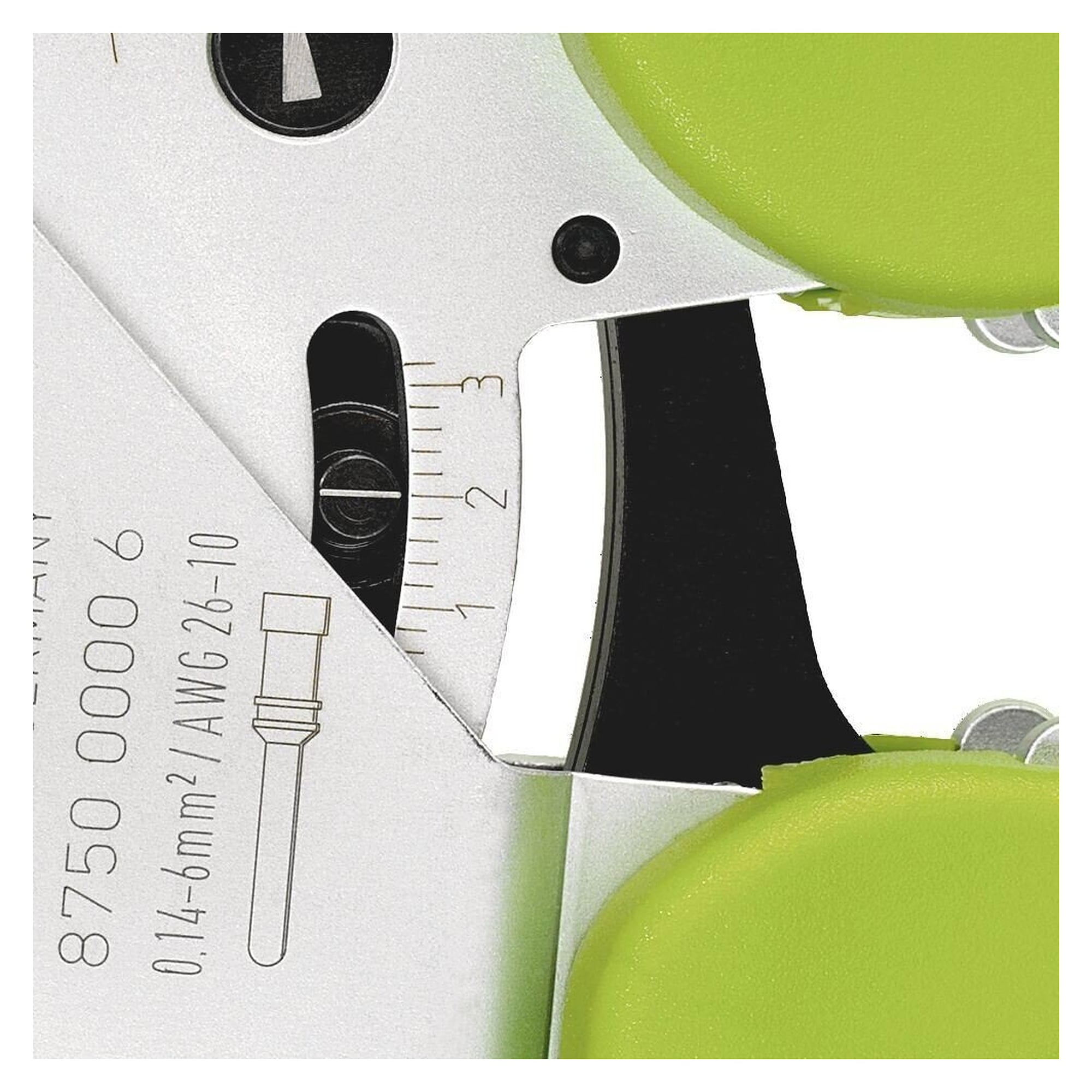 MicroCrimp four-indent crimping pliers for turned pin and socket contacts 0.14 to 6.0 mm² - A1-ESD 8750 0000 6