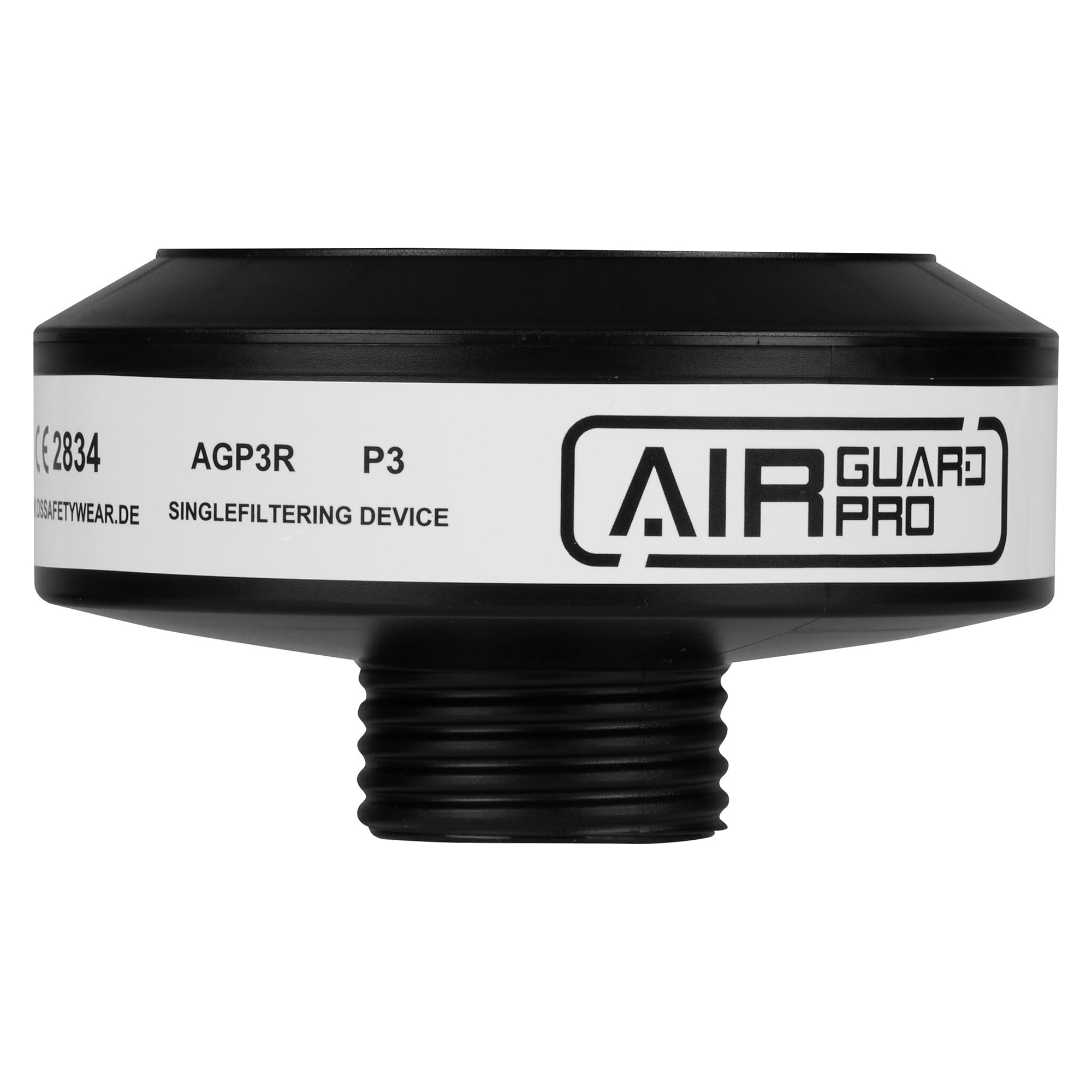Partikelfilter P3 R mit RD40-Gewindeanschluss für Vollmaske AirGuard Pro AG700 - DS Safety Wear AGP3R