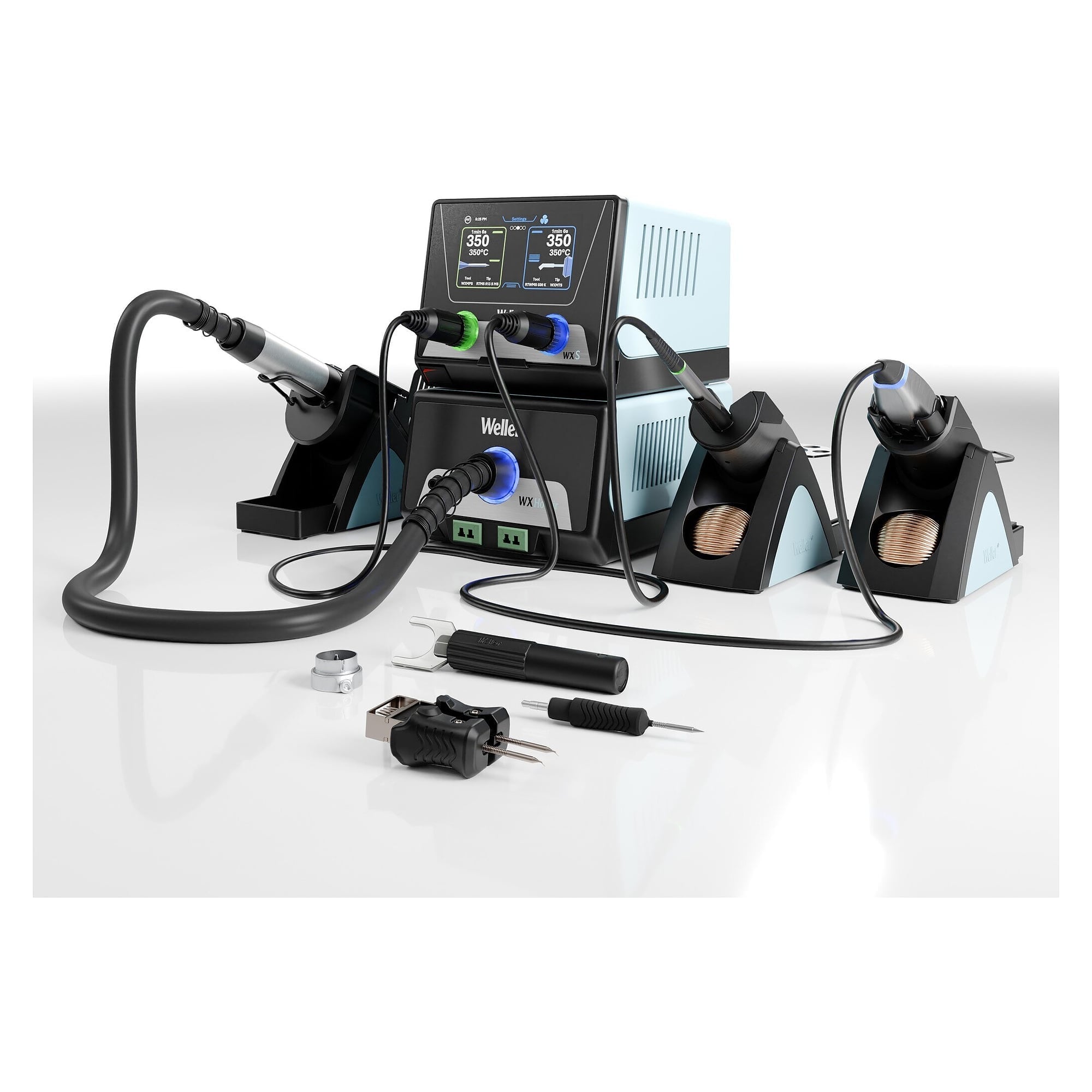 Heißluft-Reworkset WXS 2030 Basic mit WXsmart Station, 900 W, 50 bis 600 °C - Weller T0053176699