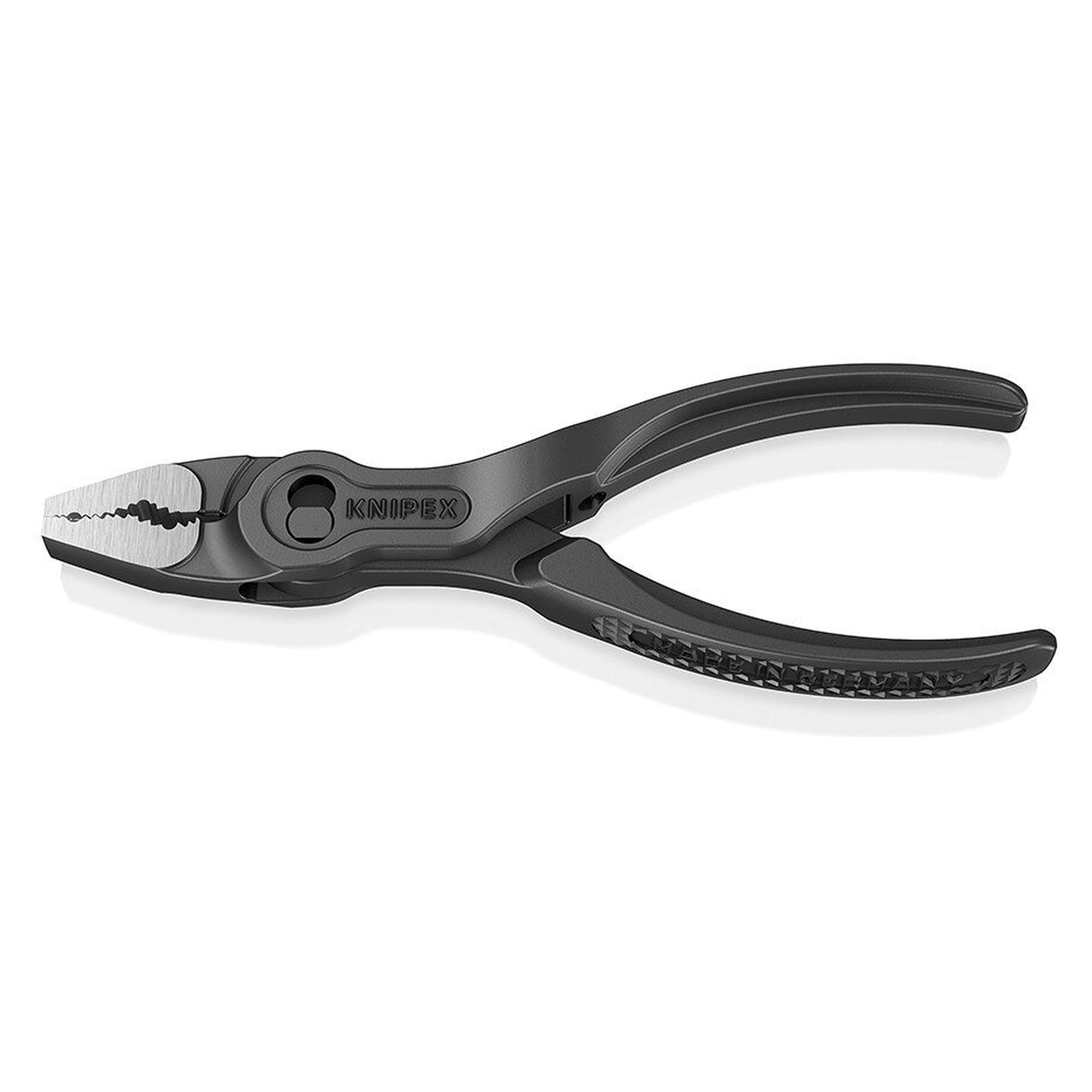 TwinGrip XS kompakte Front- und Seitengreifzange, Ø 2 bis 12 mm, 100 mm - Knipex 82 00 100