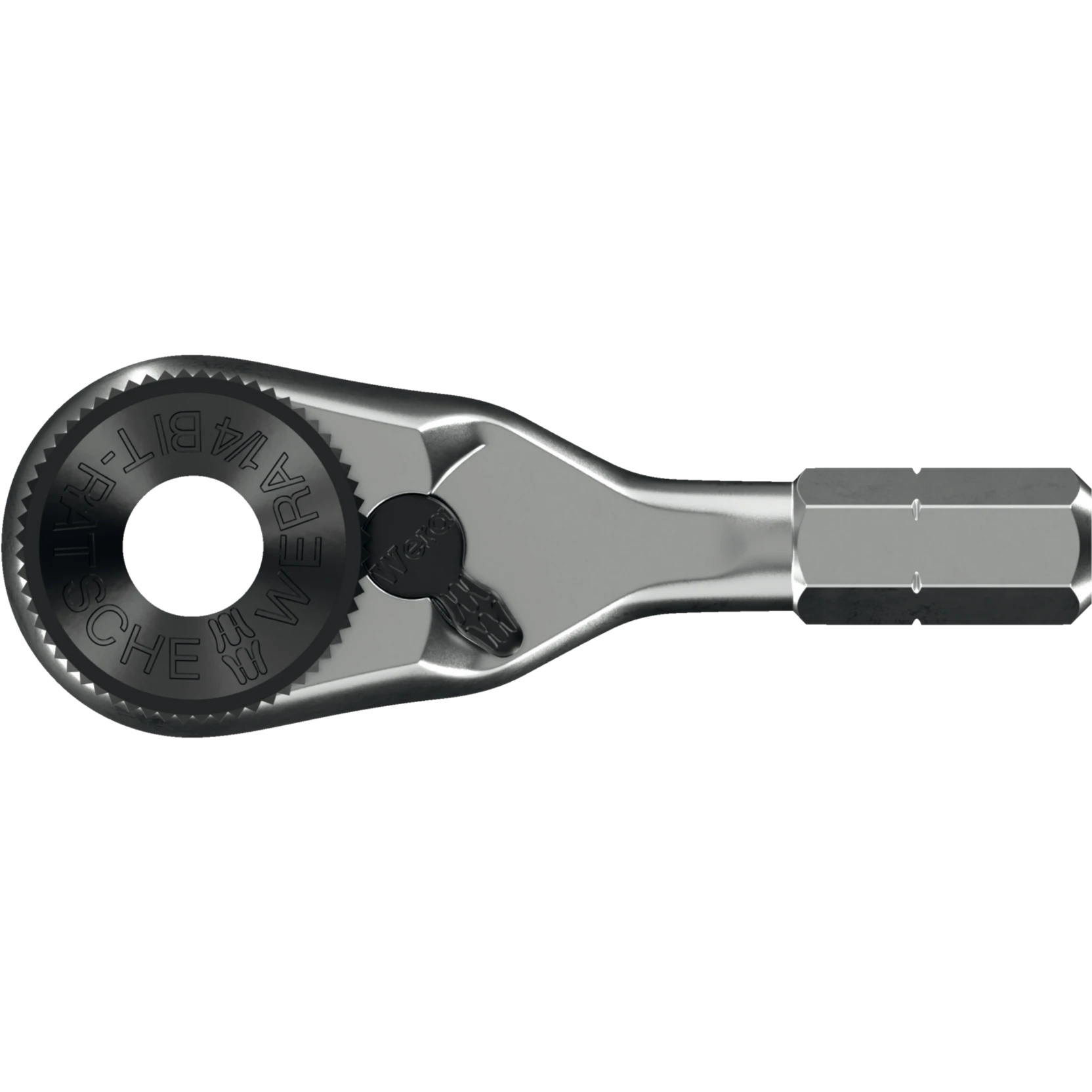 8011 Cliquet à embouts Zyklop Mini 4 hexagonal 1/4", 50 mm, 60 dents - Wera 05003662001