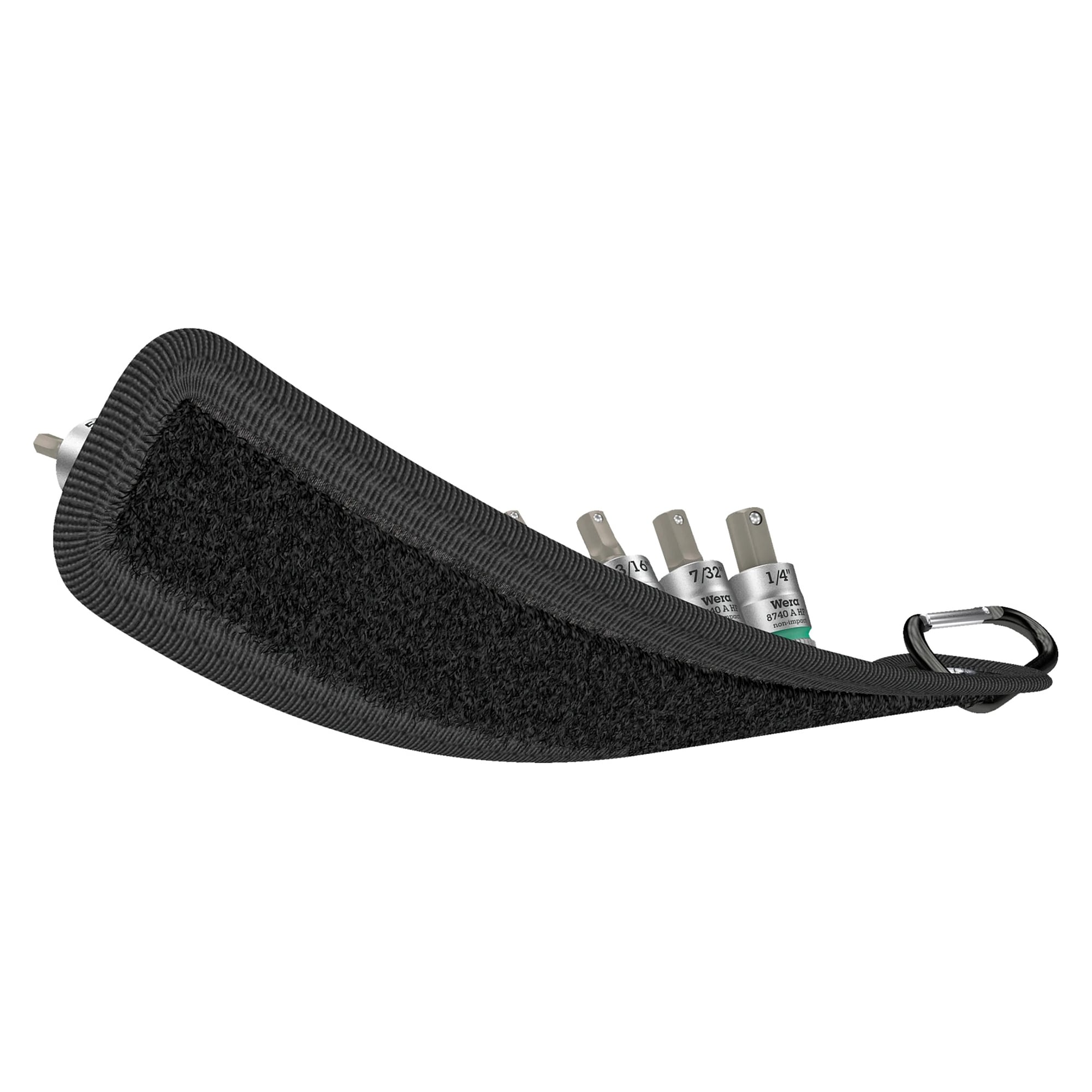 Belt A 2 Zyklop Bitnuss-Satz Innensechskant 2-8 mm, mit Haltefunktion, 1/4"-Antrieb, 8-teilig - Wera 05003881001