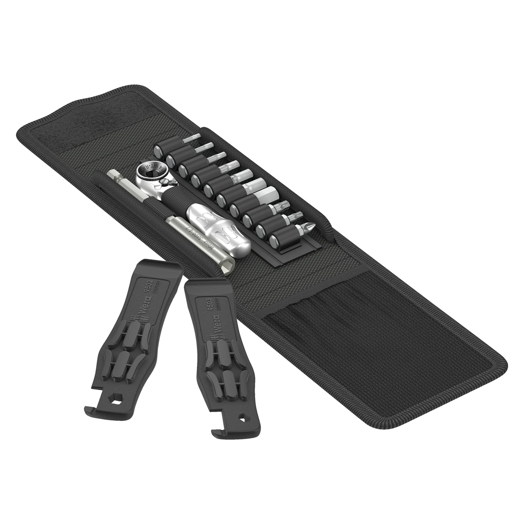 Bicycle Set 1 Etui d'embouts avec cliquet Zyklop Mini 1/4", 14 pièces - Wera 05004170001
