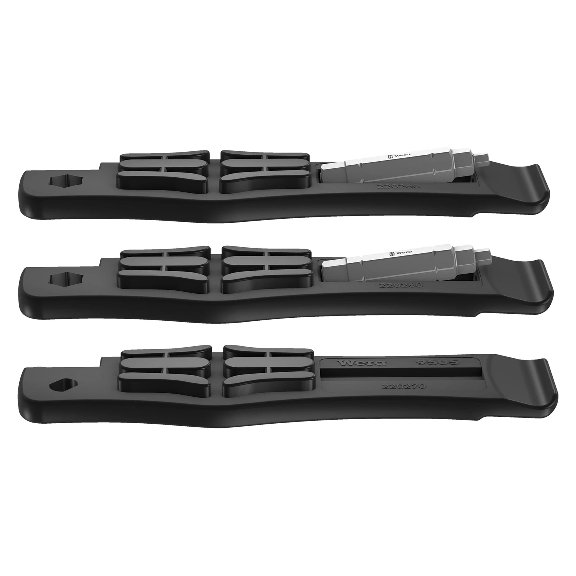Bicycle Set 15 Bike tool with two quadruple bits and three tyre levers, 5 pieces - Wera 05004182001