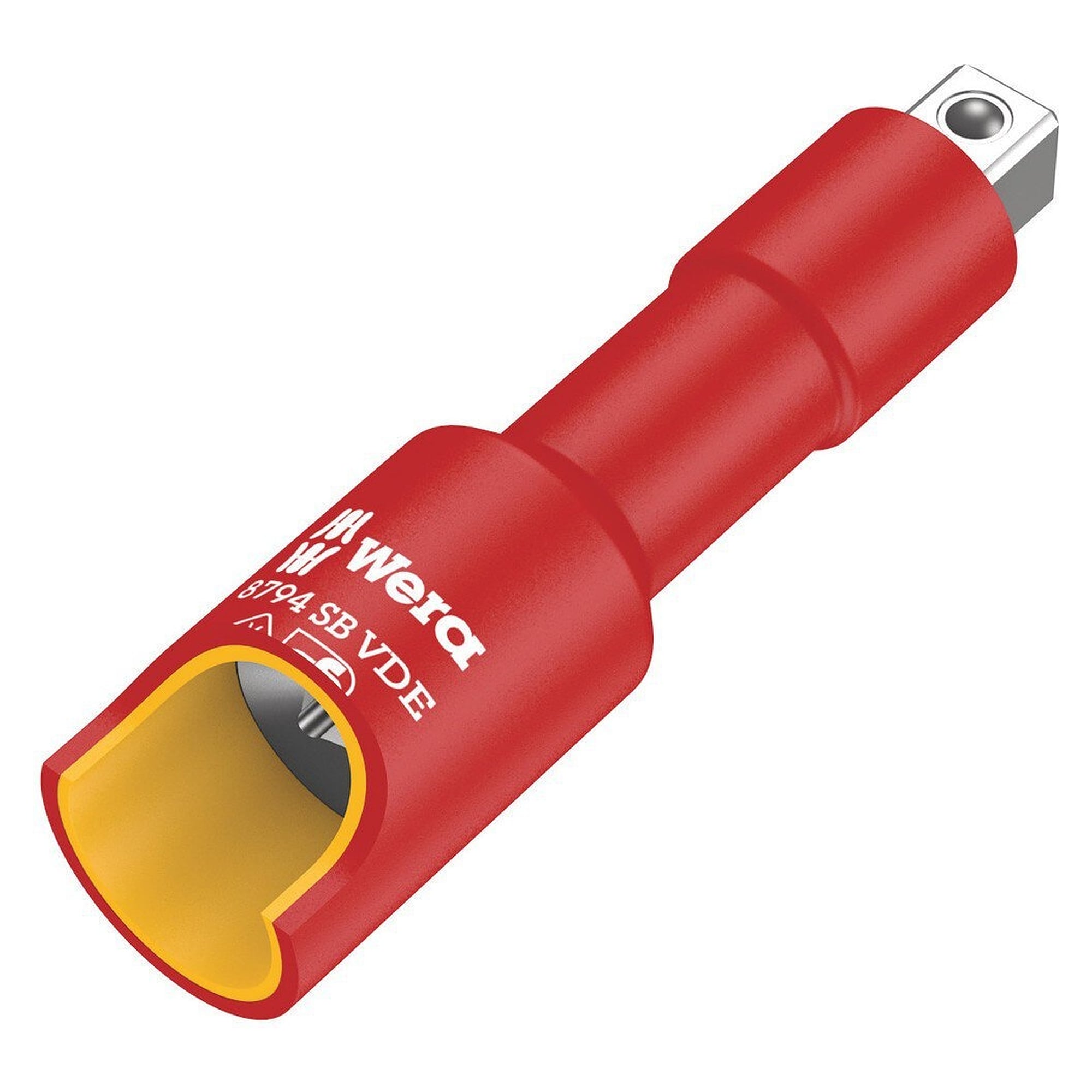 8794 SB VDE Zyklop Verlängerung isoliert, kurz, 3/8", 91 mm - Wera 05004964001